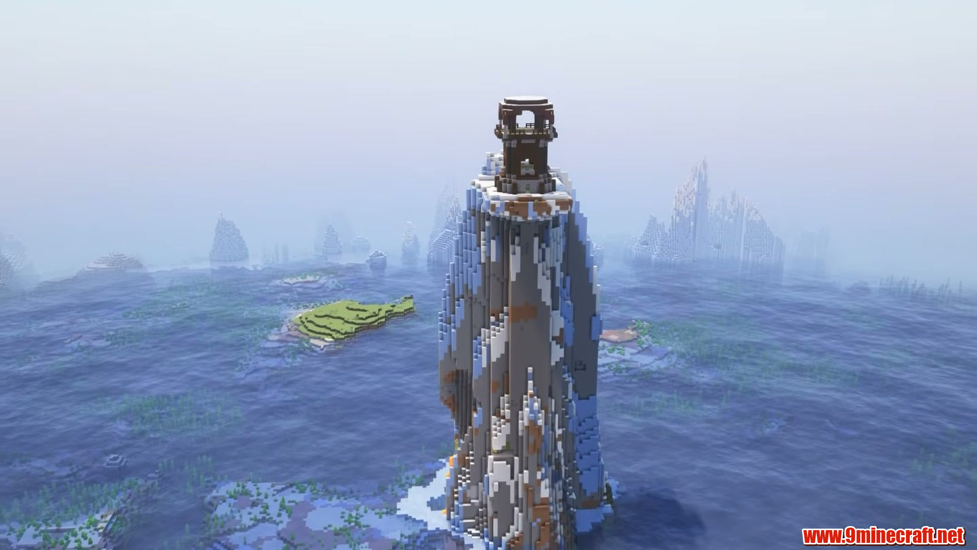 Best Seeds For Minecraft (26.2, 1.21.11) Part 3 – Java/Bedrock Edition 19 The pillar scenic landscape in minecraft 26. 2