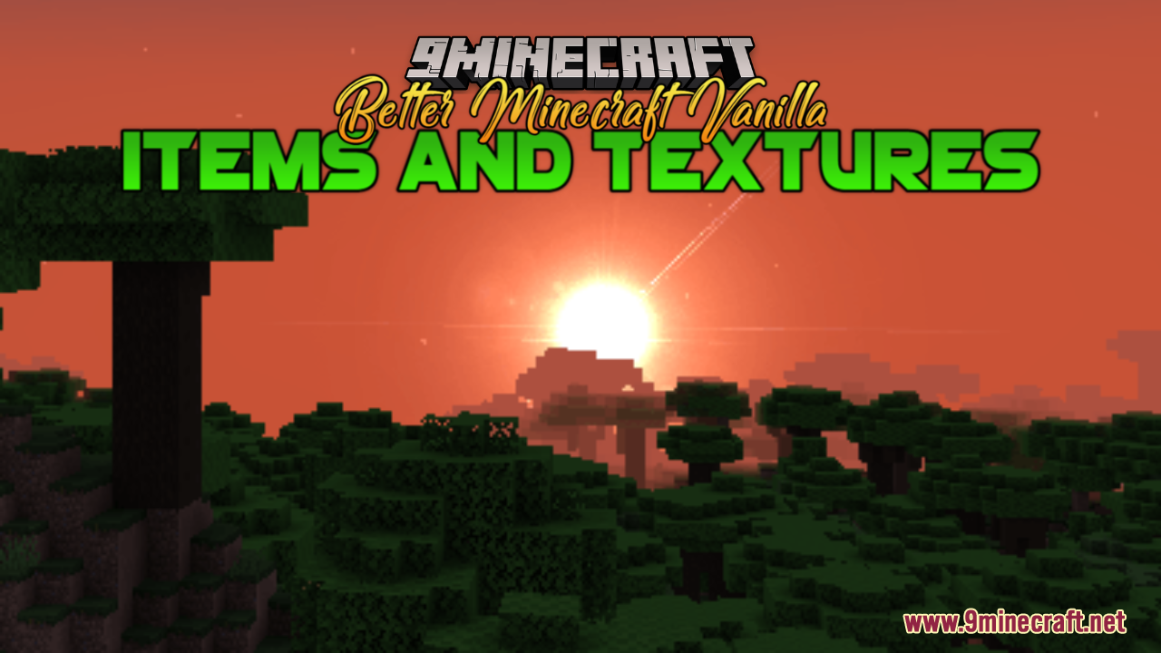 Better Minecraft Vanilla Items and Textures Resource Pack (1.21.11, 1.21.1) – Making Your Work More Satisfying