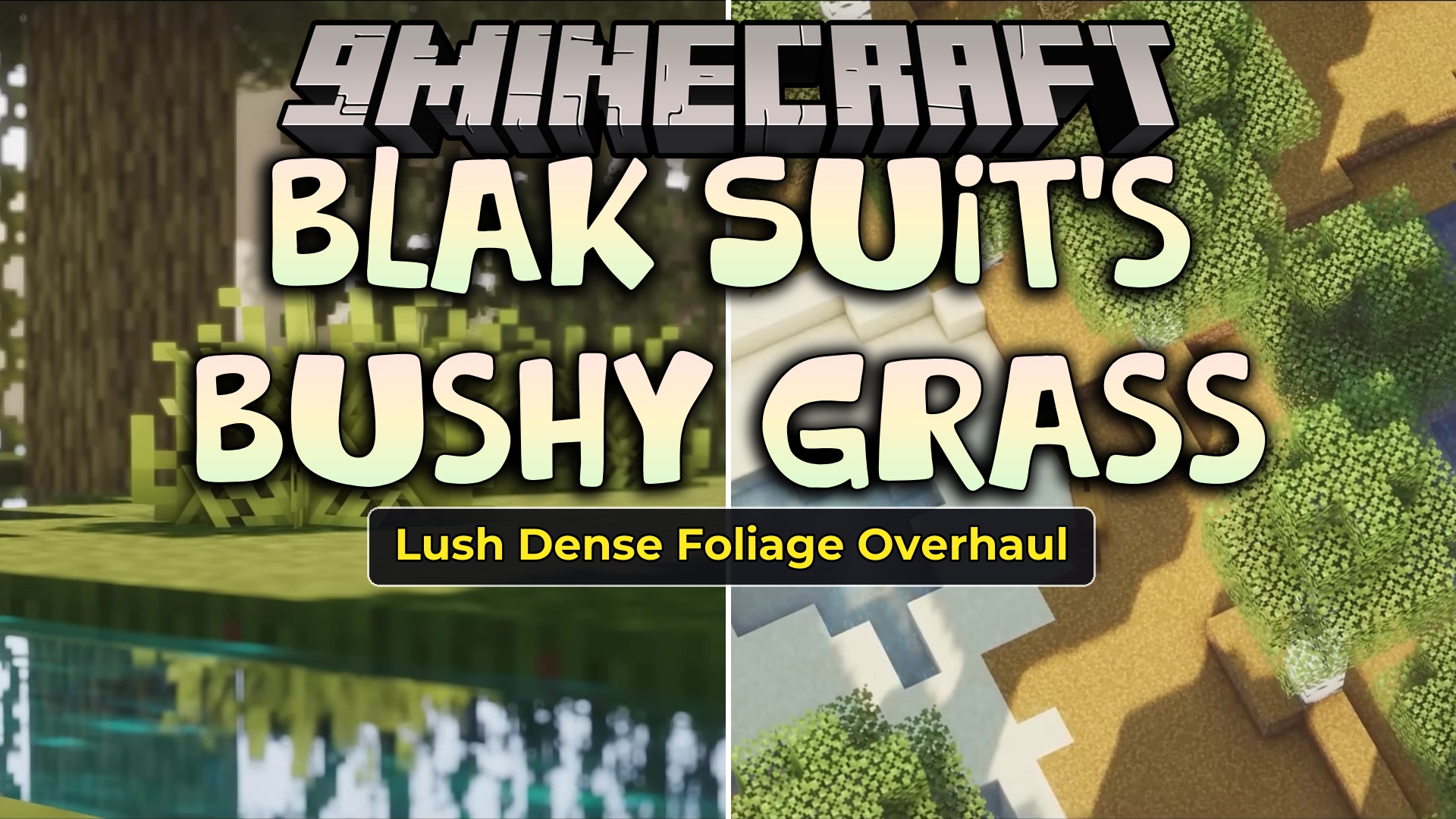 Blak Suit’s Bushy Grass Resource Pack (1.21.11, 1.20.1)