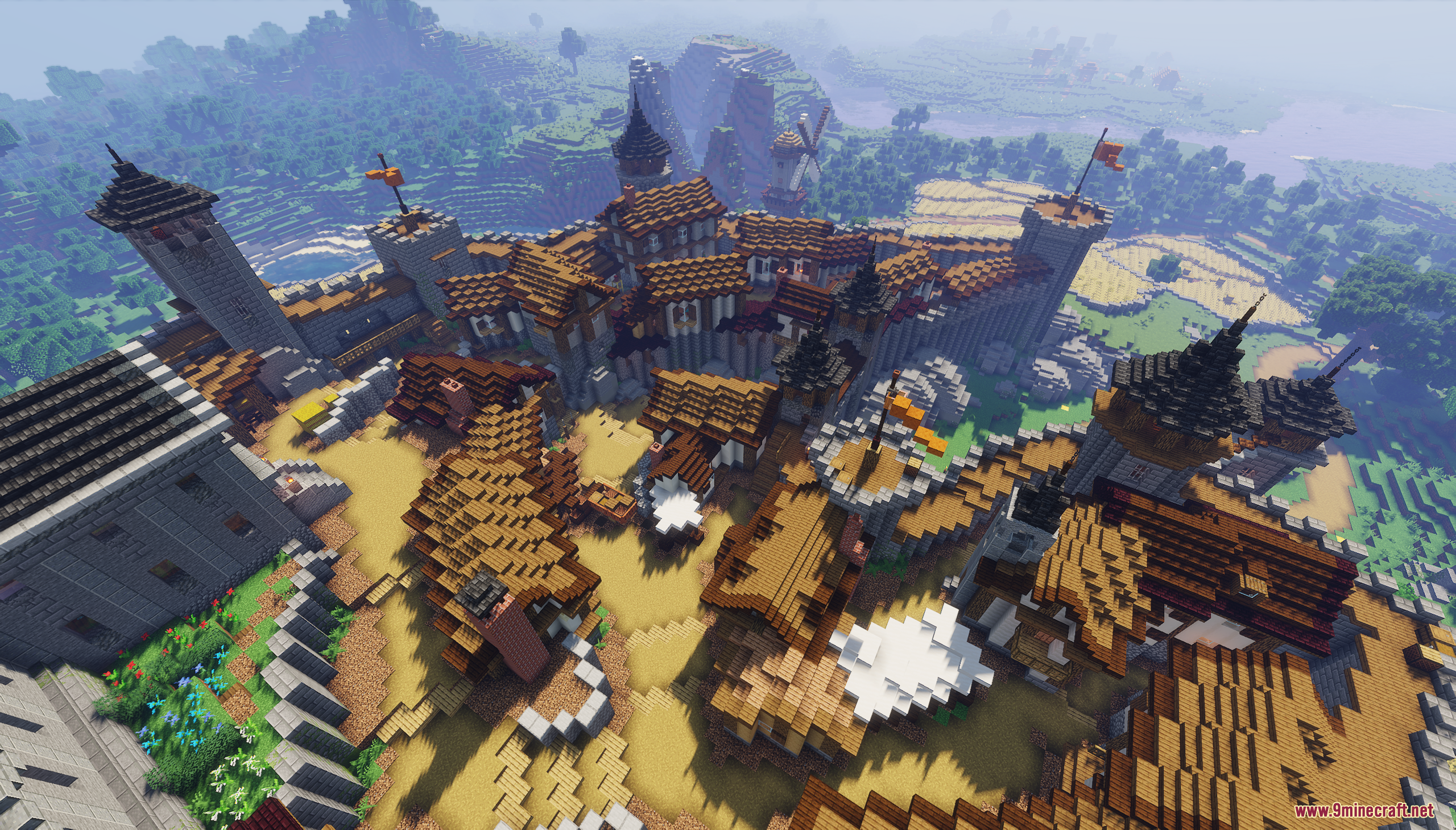 Castle Town Map (26.2, 1.20.1) – Grand Medieval Fortress 7 Castle town map screenshot 6