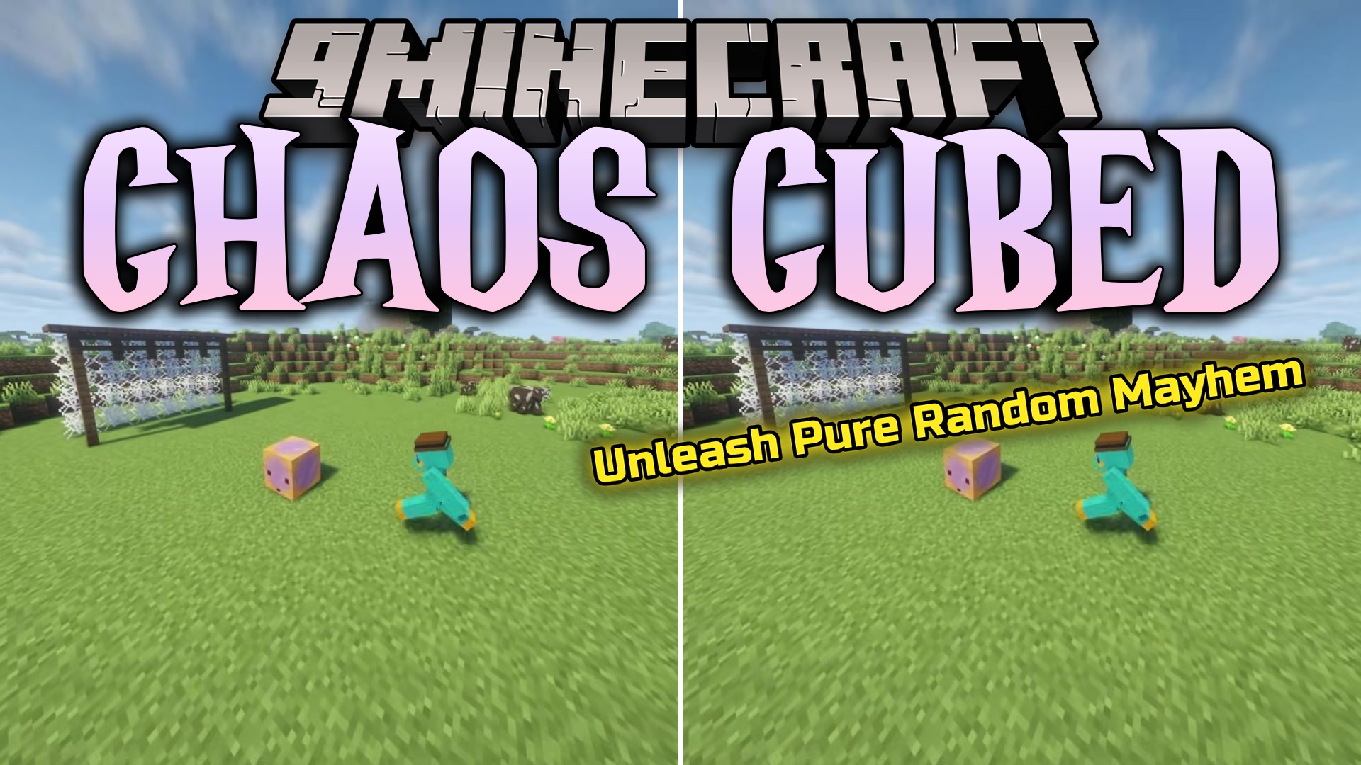 Chaos Cubed Mod (1.21.11) – Play Physics Games with Bouncy Cave Mobs