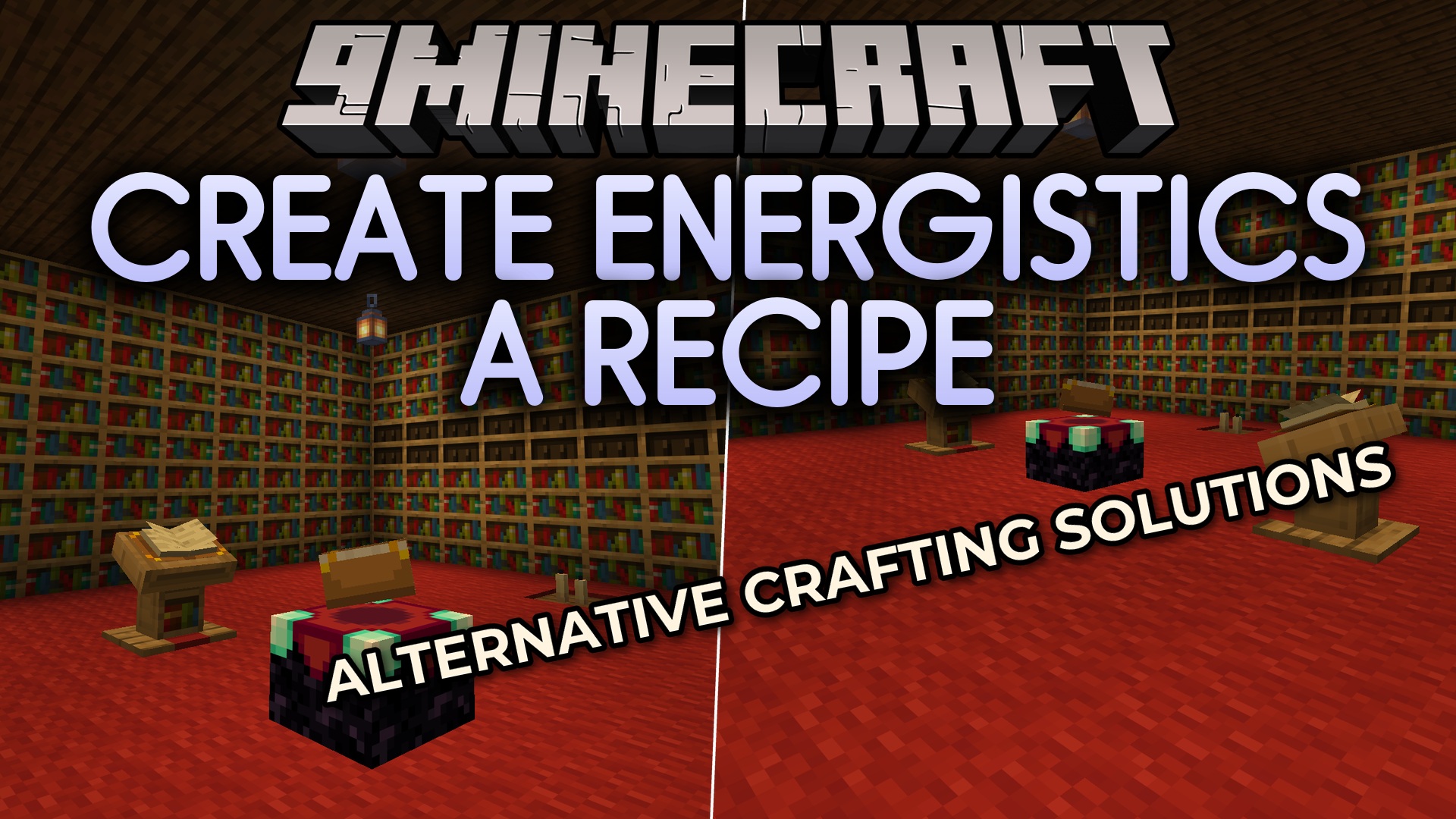 Create Energistics a Recipe Data Pack (1.20.1) – Craft Machine Parts