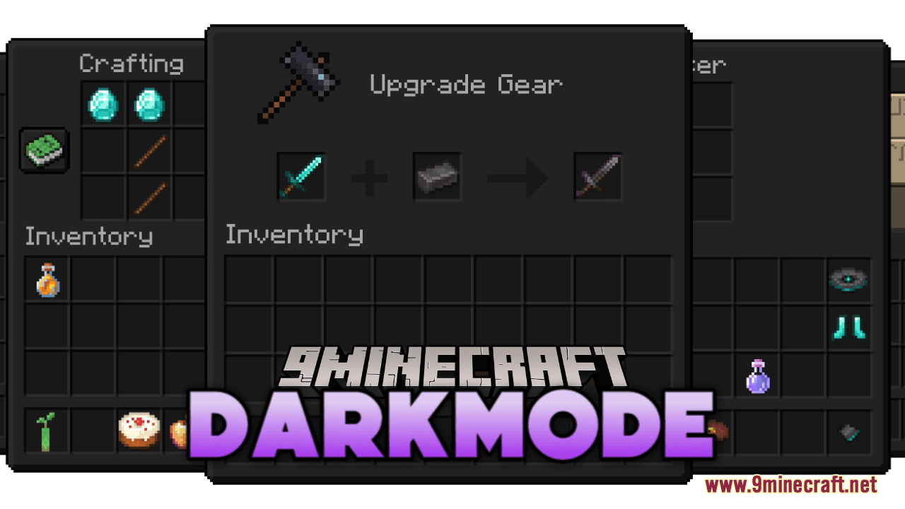 Darkmode Resource Pack (26.2, 1.21.1) – Texture Pack