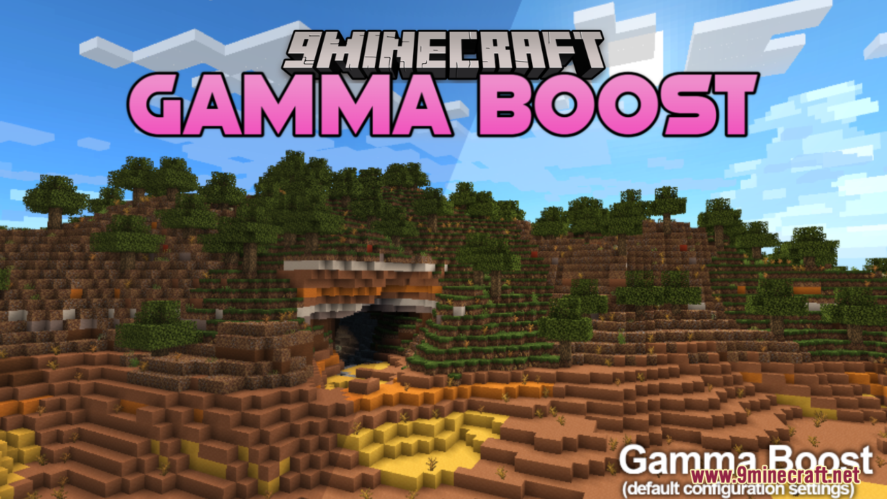 Gamma Boost Resource Pack (1.21.11, 1.21.1) – Brighter Nights and Clearer Caves
