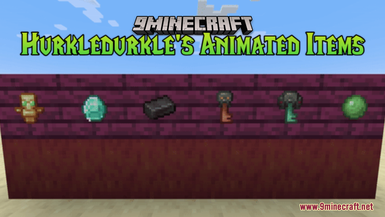 Hurkledurkle’s Animated Items Resource Pack (1.21.11) – More Lively World
