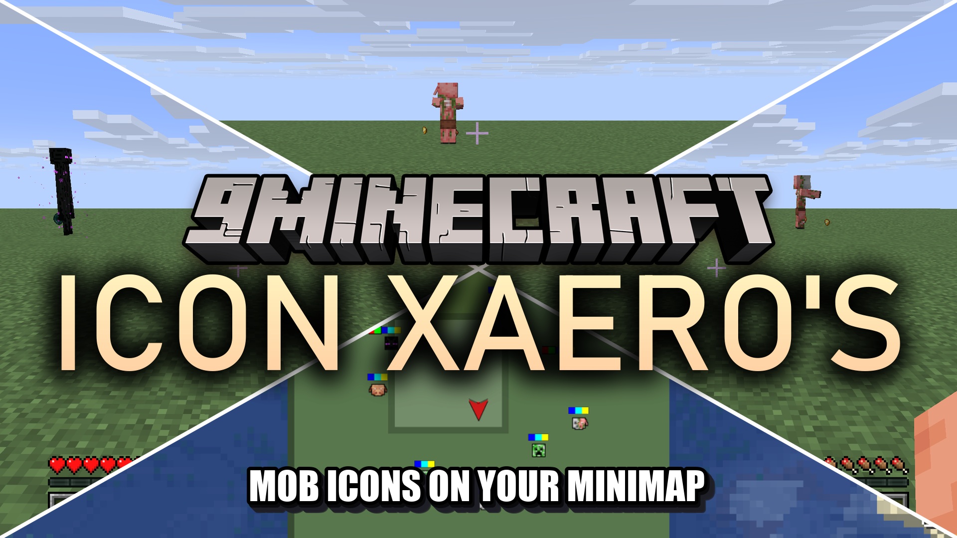 Icon Xaero’s 9minecraft Resource Pack (26.2) – Detailed Minimap Mob Sprites