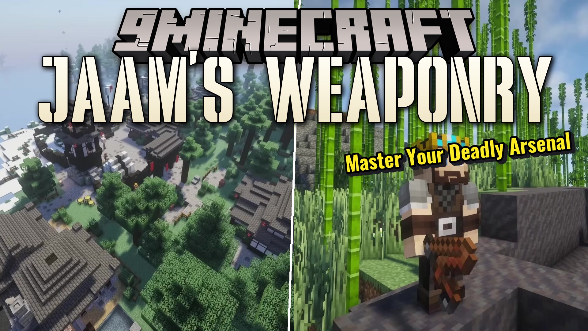 Jaam’s Weaponry Mod (1.20.1) – Master New Fighting Styles Against Armed Enemies