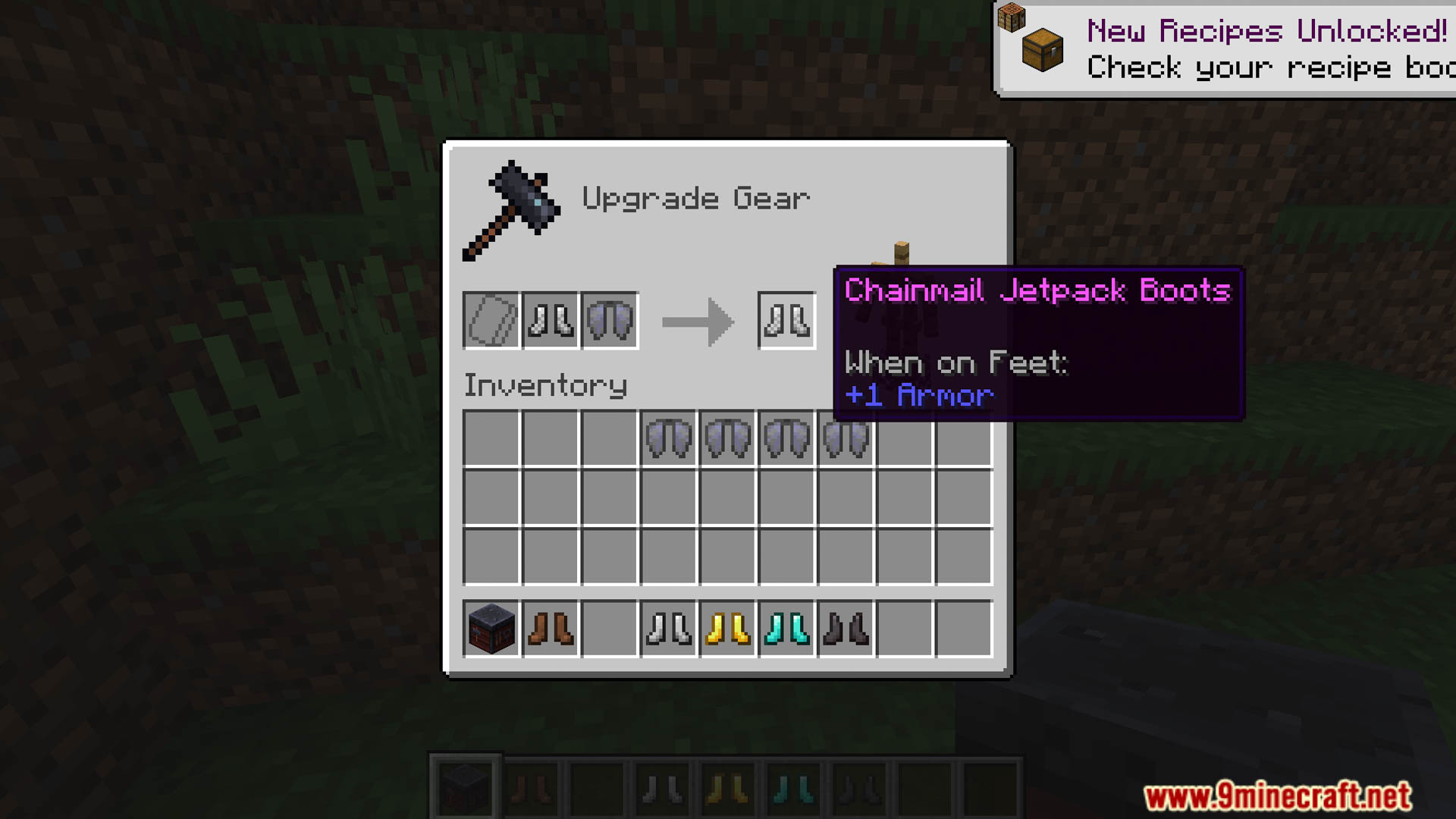 Jetpack Boots Data Pack (1.21.4) – Fly Freely With Enhanced Boots 4 Jetpack boots data pack screenshots 3