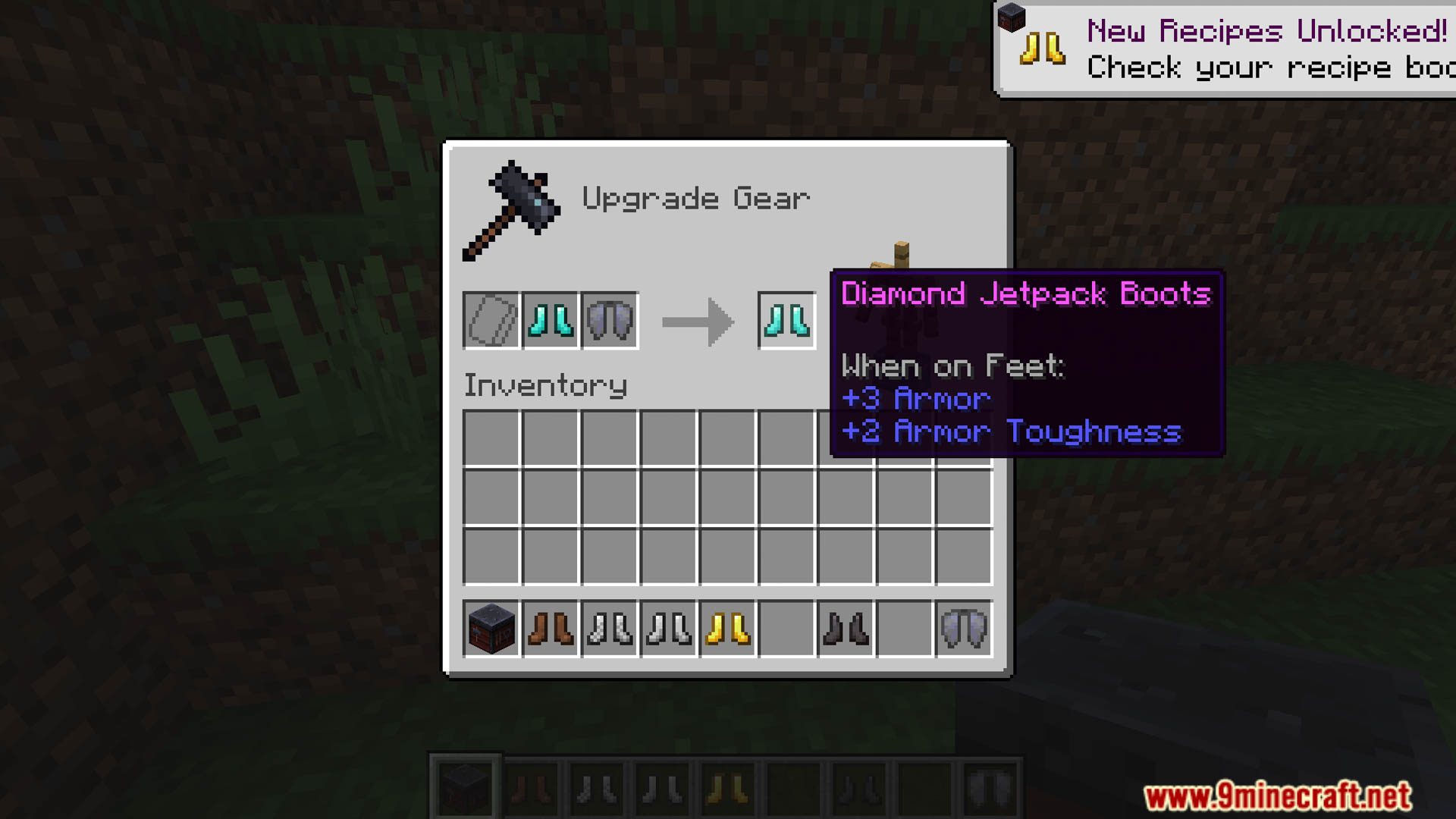 Jetpack Boots Data Pack (1.21.4) – Fly Freely With Enhanced Boots 7 Jetpack boots data pack screenshots 6