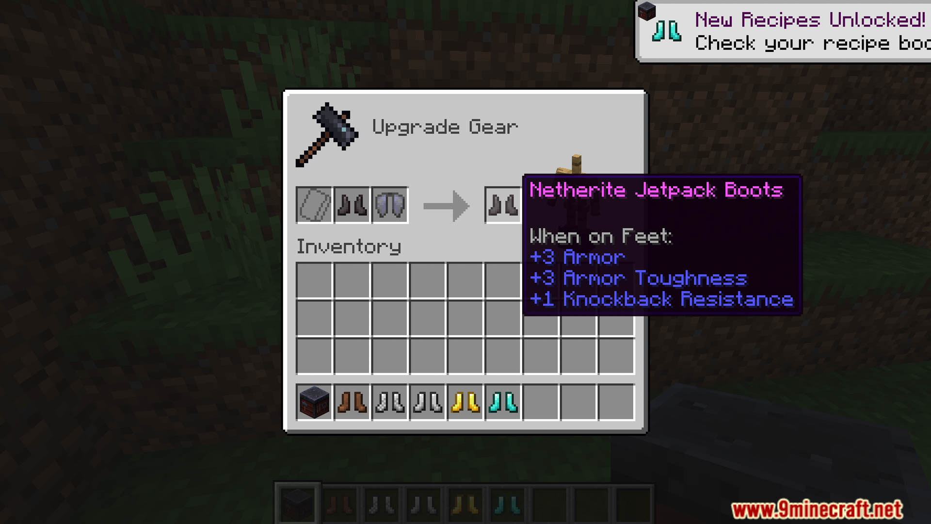 Jetpack Boots Data Pack (1.21.4) – Fly Freely With Enhanced Boots 8 Jetpack boots data pack screenshots 7