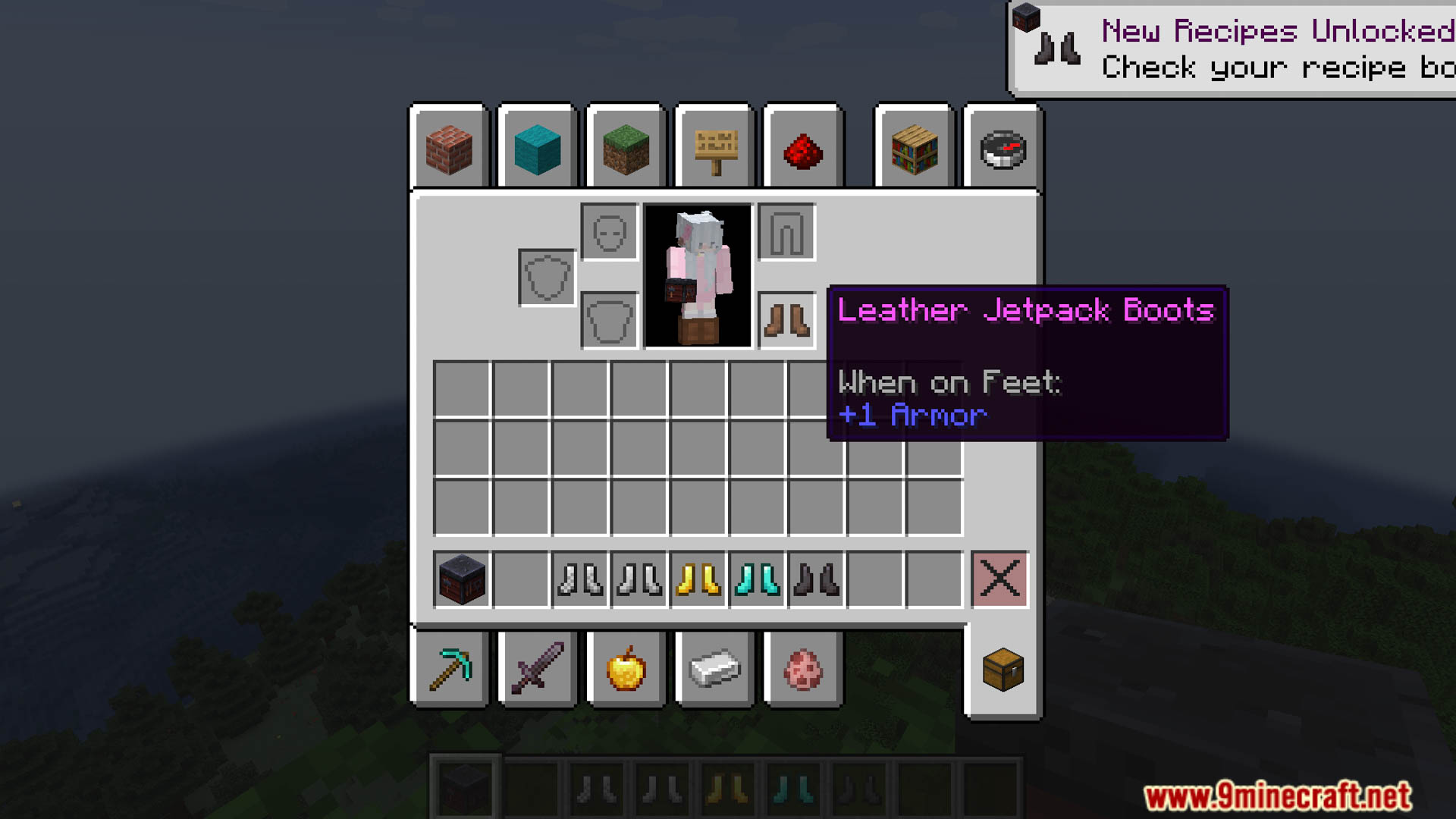 Jetpack Boots Data Pack (1.21.4) – Fly Freely With Enhanced Boots 9 Jetpack boots data pack screenshots 8