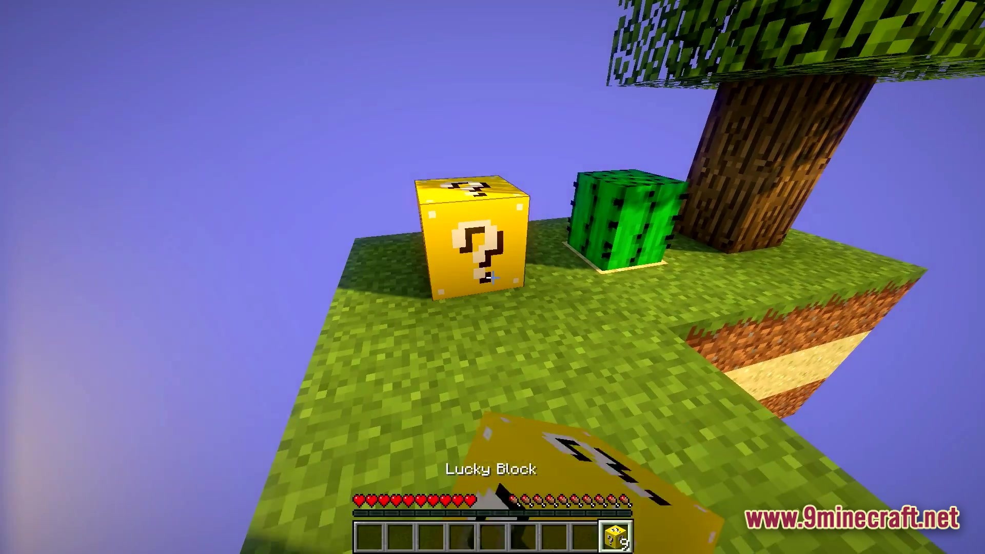 Lucky Block Challenge Lucky Pillars Map (26.2, 1.20.1) 2 Lucky block challenge lucky pillars map screenshot 1