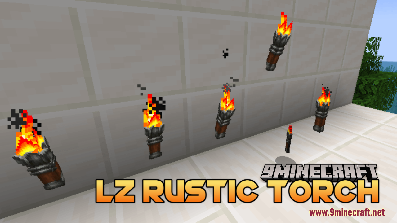 Lz Rustic Torch Resource Pack (1.21.11, 1.21.1) – Old-School Rustic Charm