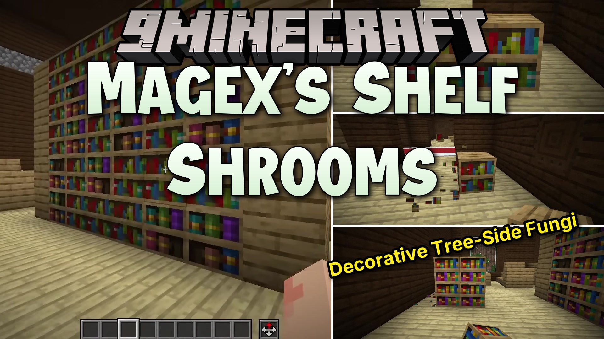 Magex’s Shelf Shrooms Resource Pack (26.2, 1.21.1) – Wild Shelf Fungi