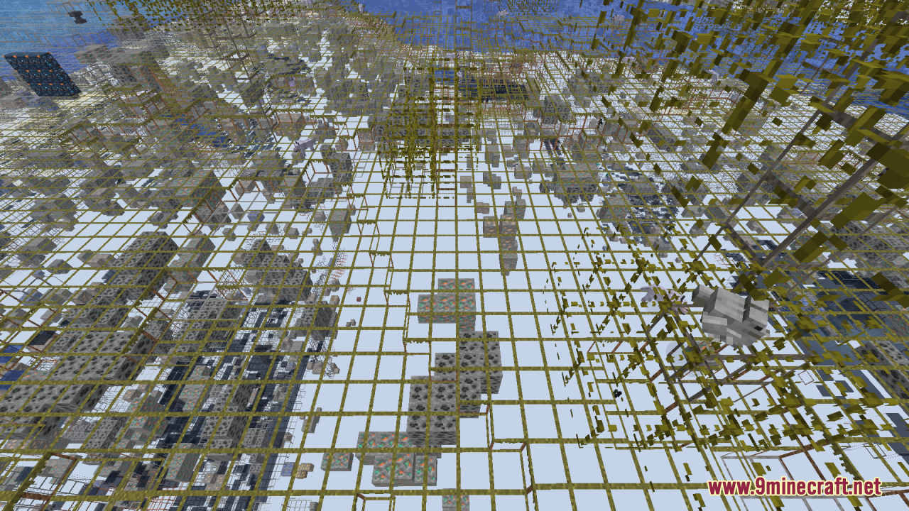 Mahi’s X-Ray Resource Pack (26.2, 1.20.1) – Clear Wireframe Outlines 6 Mahi x ray resource pack turns solid blocks into thin yellow wireframe outlines