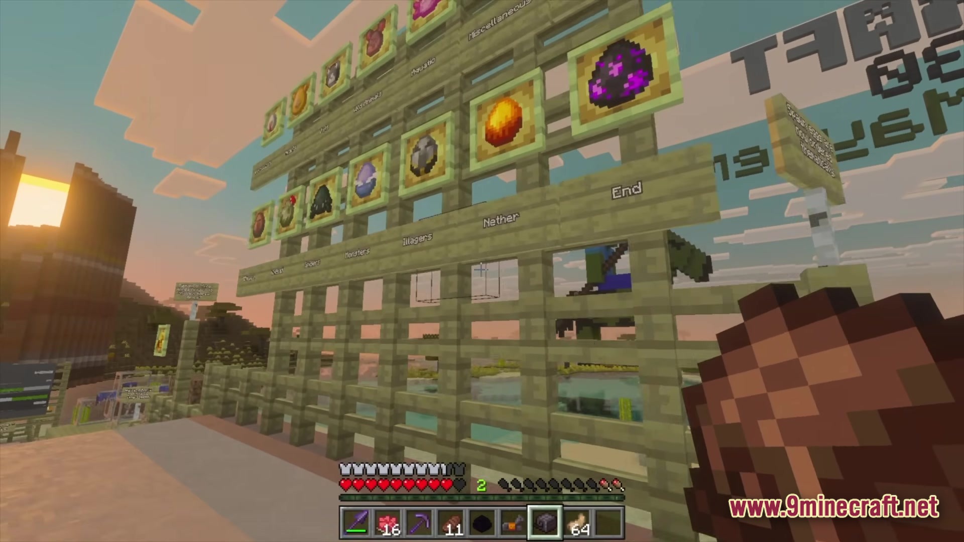 Oneblock mounts of mayhem map screenshot 2
