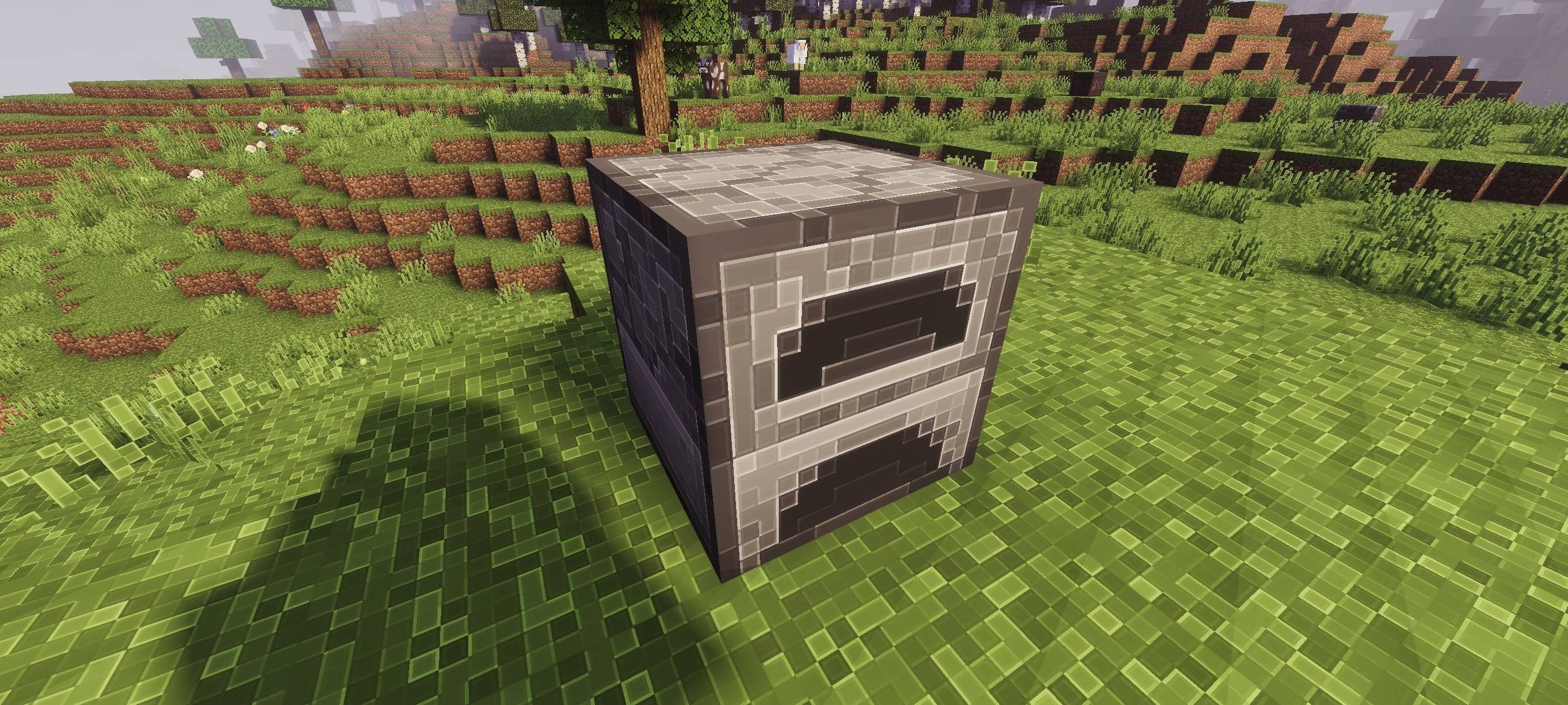 Outline Shader (26.X) – Sharp Stylized Graphics 4 Detailed furnace block with sharp outlines and high resolution textures in the game