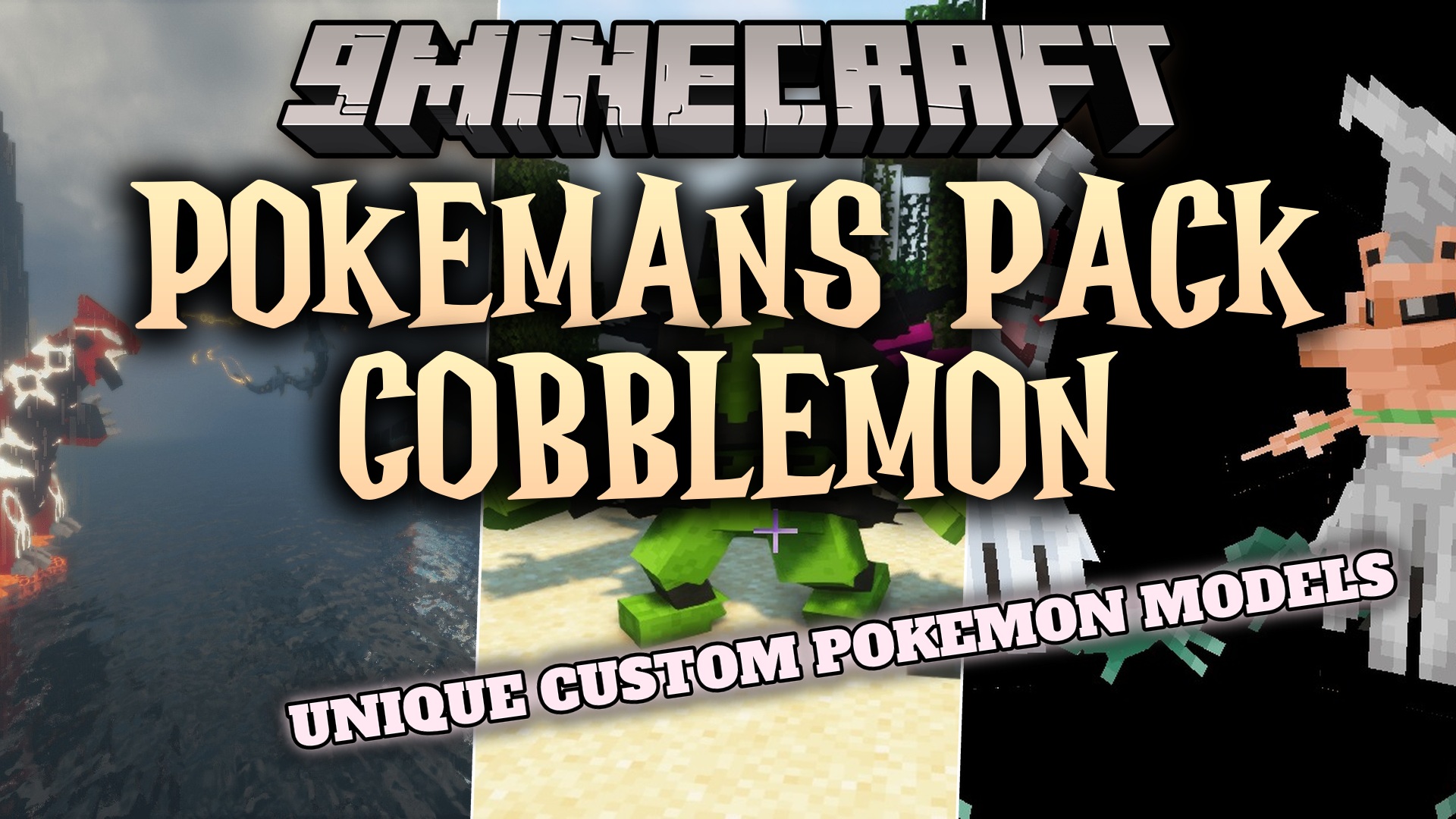 Pokemans Pack Cobblemon Data Pack (1.21.11, 1.20.1) – Catch and Ride Rare