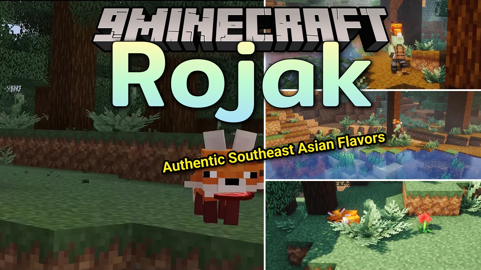 Rojak Resource Pack (26.1.2, 1.20.1) – Vibrant Vanilla Tweaks with Rich Mod
