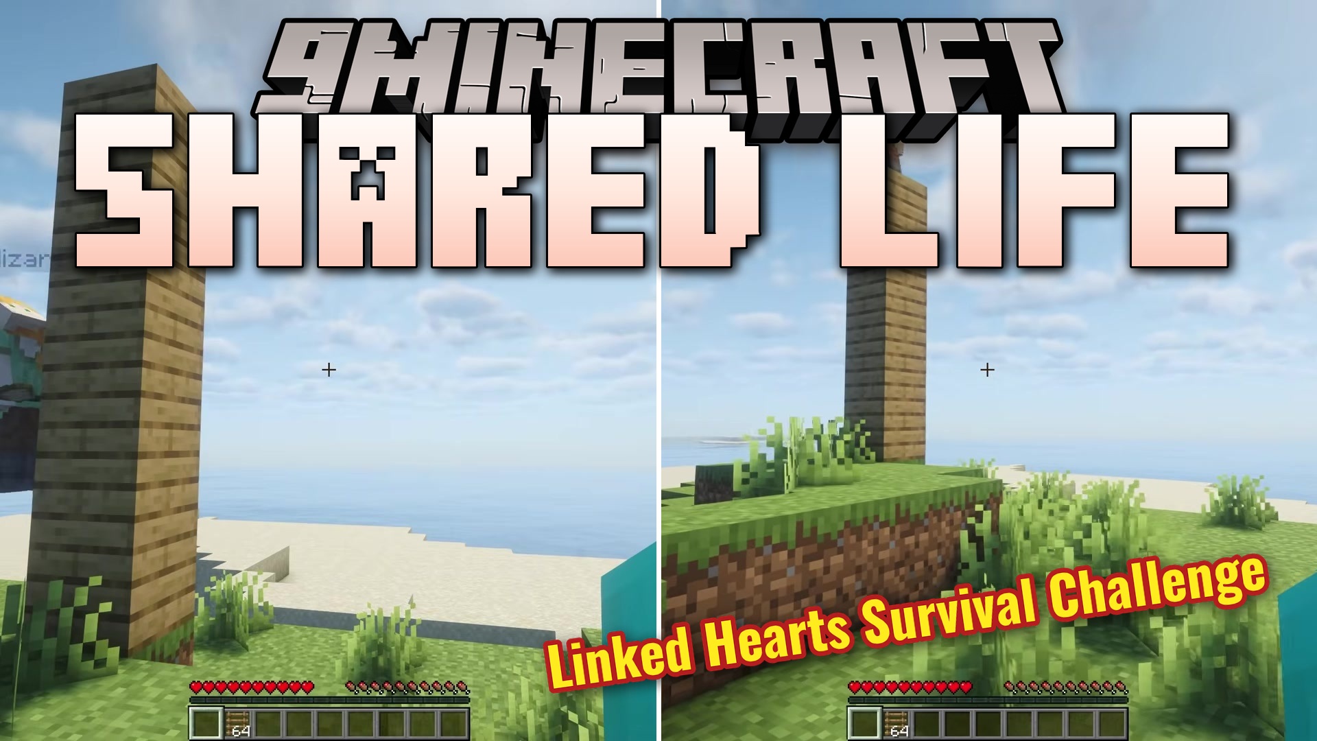 Shared Life Mod (26.2, 1.21.1) – Survive Together with One Shared Health Bar