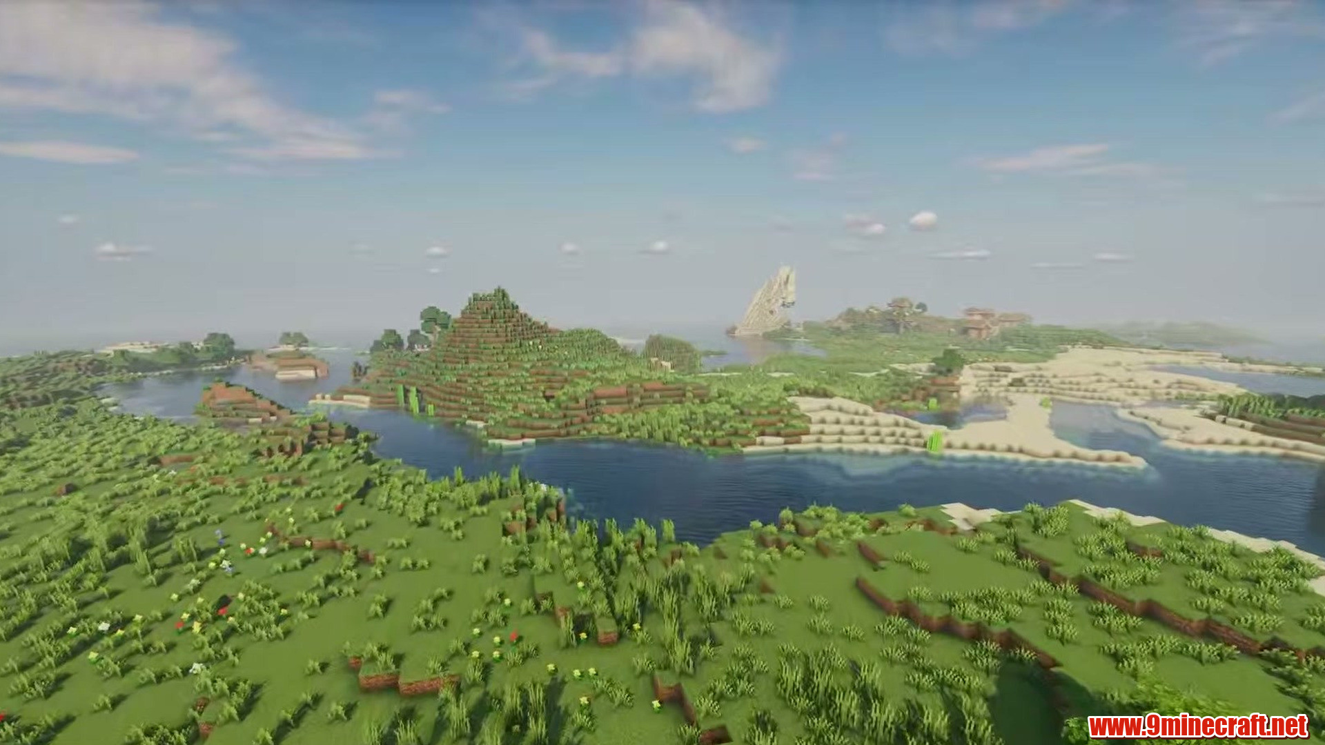 Top 13 Flat Land Seeds Perfect For Building In Minecraft (26.2, 1.21.11) – Java Edition 2 Wide flat grassland at spawn in minecraft seed 6946230372454466892