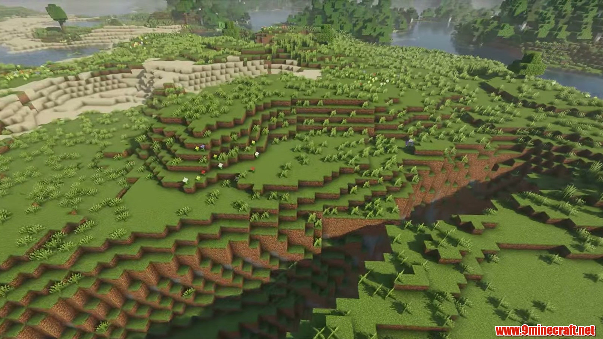 Top 13 Flat Land Seeds Perfect For Building In Minecraft (26.2, 1.21.11) – Java Edition 3 Open flat terrain stretching to the horizon