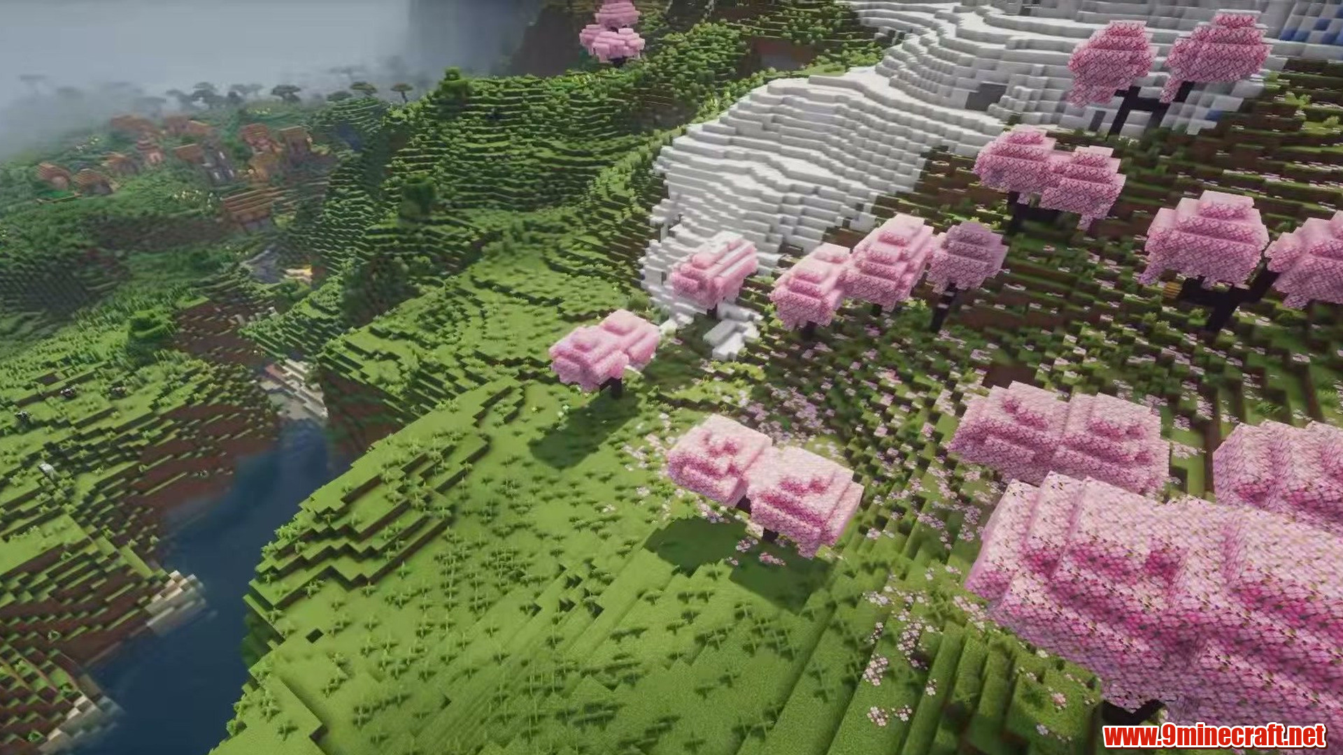 Top 13 Flat Land Seeds Perfect For Building In Minecraft (26.2, 1.21.11) – Java Edition 21 Two level banks split by the river