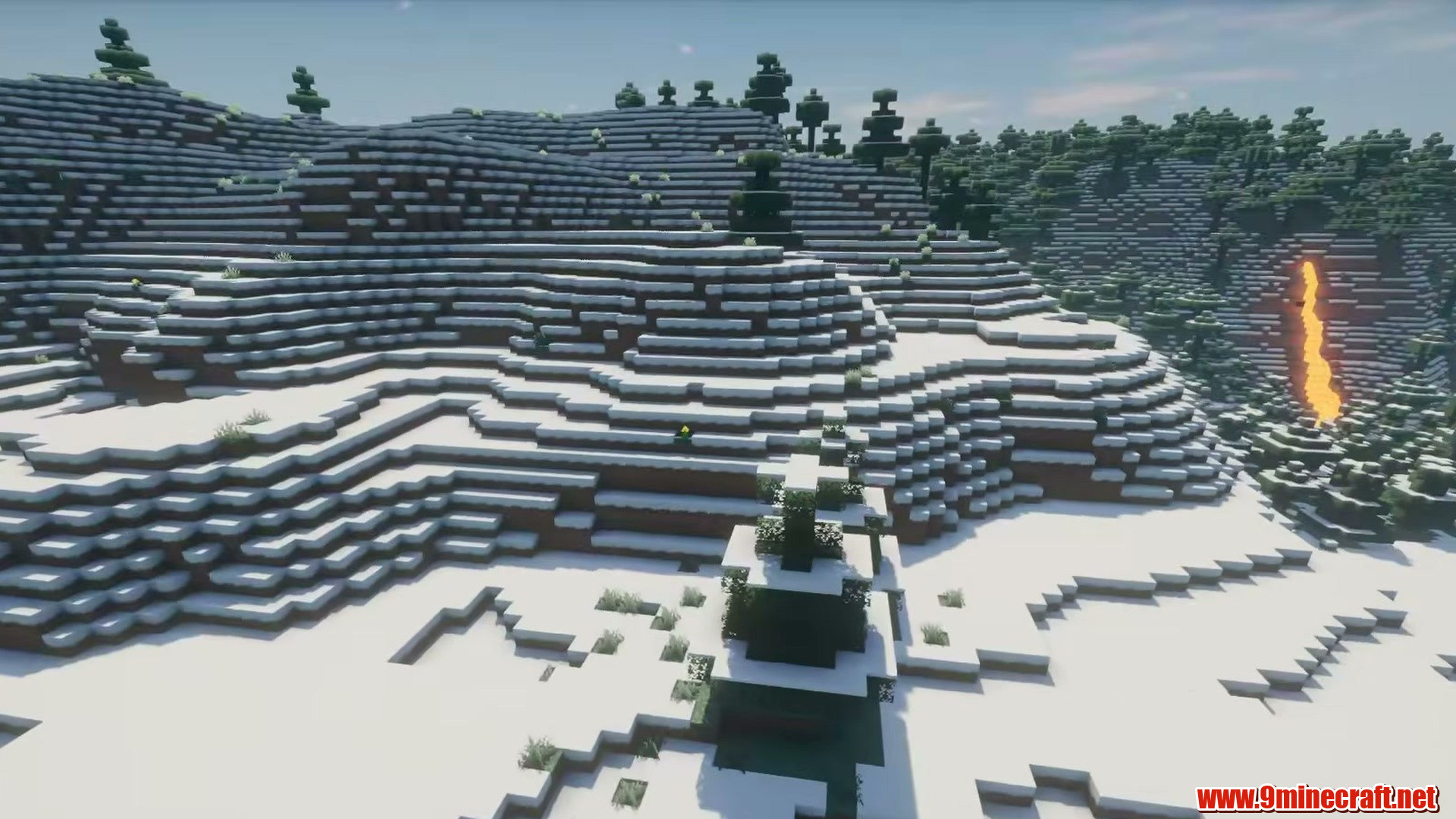 Top 13 Flat Land Seeds Perfect For Building In Minecraft (26.2, 1.21.11) – Java Edition 26 Flat snowfield at spawn in minecraft seed 5914941395447794058