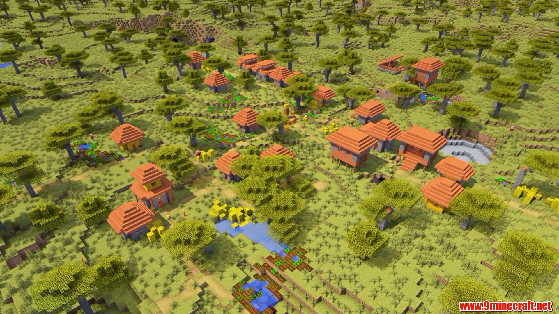 Top 15 Village Seeds For Your Next Minecraft World (26.2, 1.21.11) – Java Edition 21 Sprawling savanna village in minecraft seed 10460844007