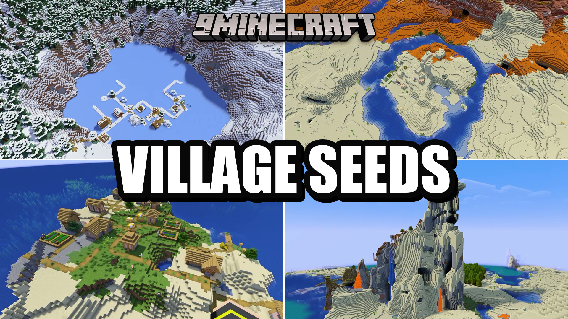 Top 15 Village Seeds For Your Next Minecraft World (26.2, 1.21.11) – Java Edition Top 15 Village Seeds For Your Next Minecraft World (26.2, 1.21.11) – Java Edition