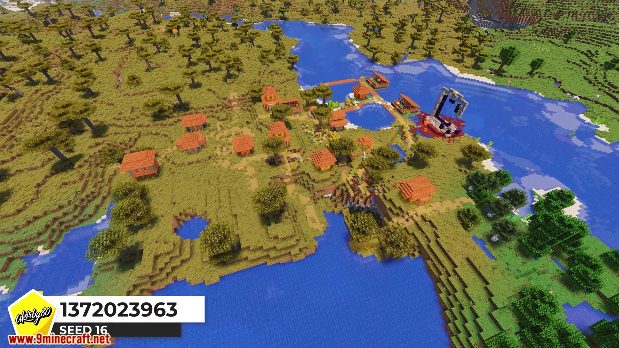 Top 25 best new village minecraft seeds screenshots 10