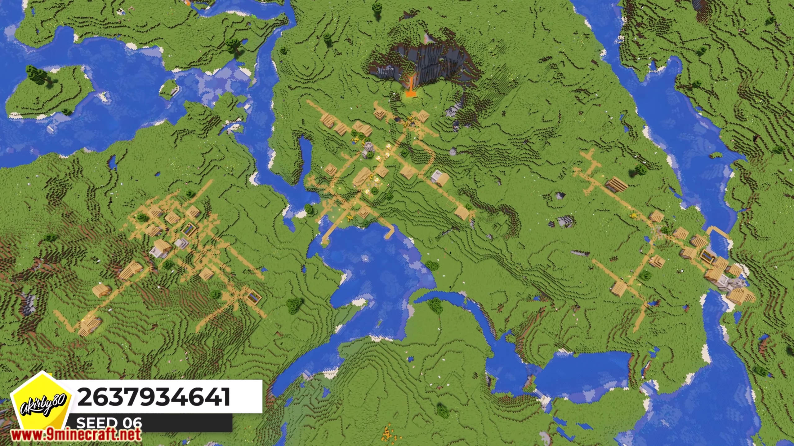 Top 25 best new village minecraft seeds screenshots 20