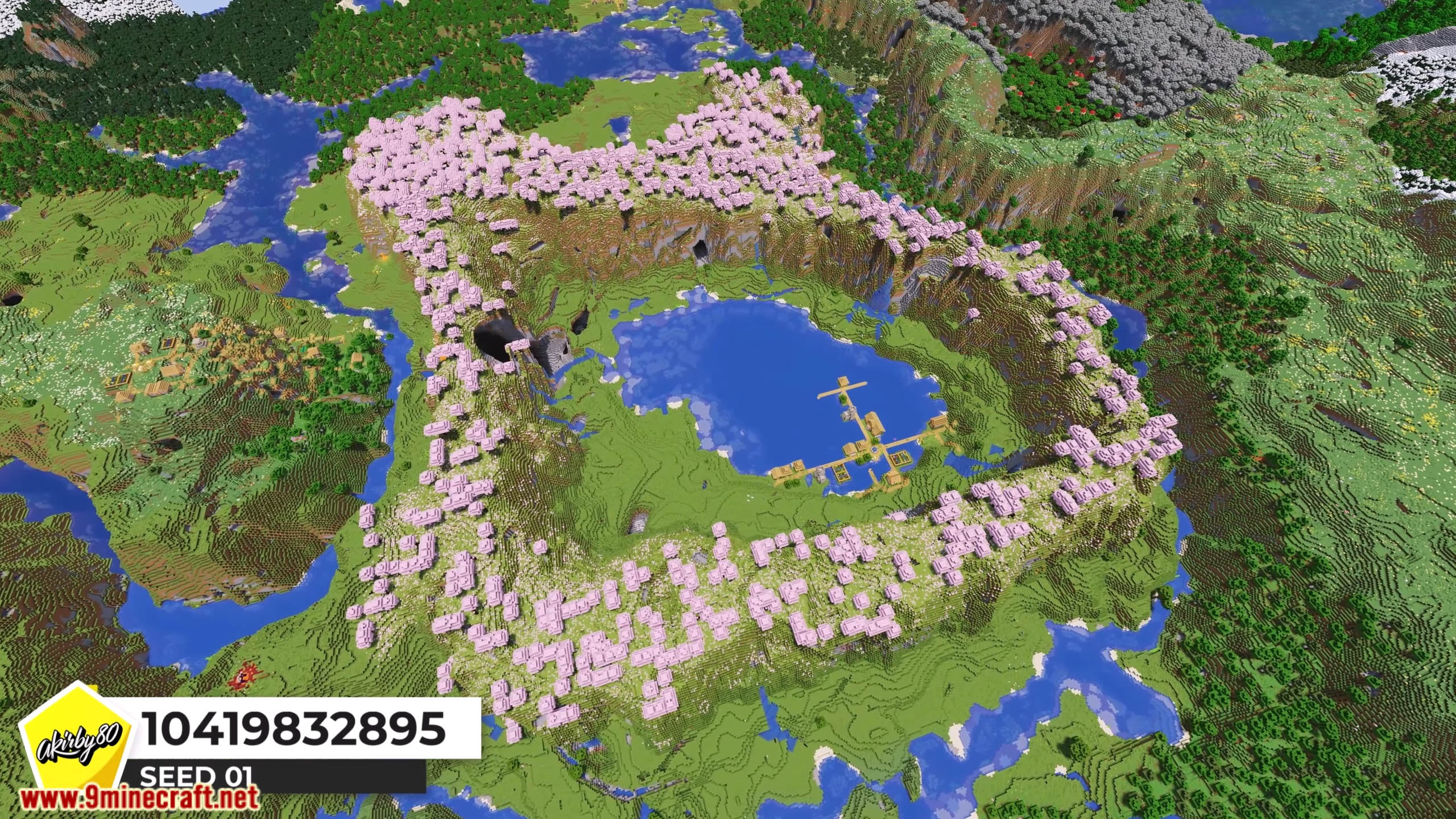 Top 25 best new village minecraft seeds screenshots 25
