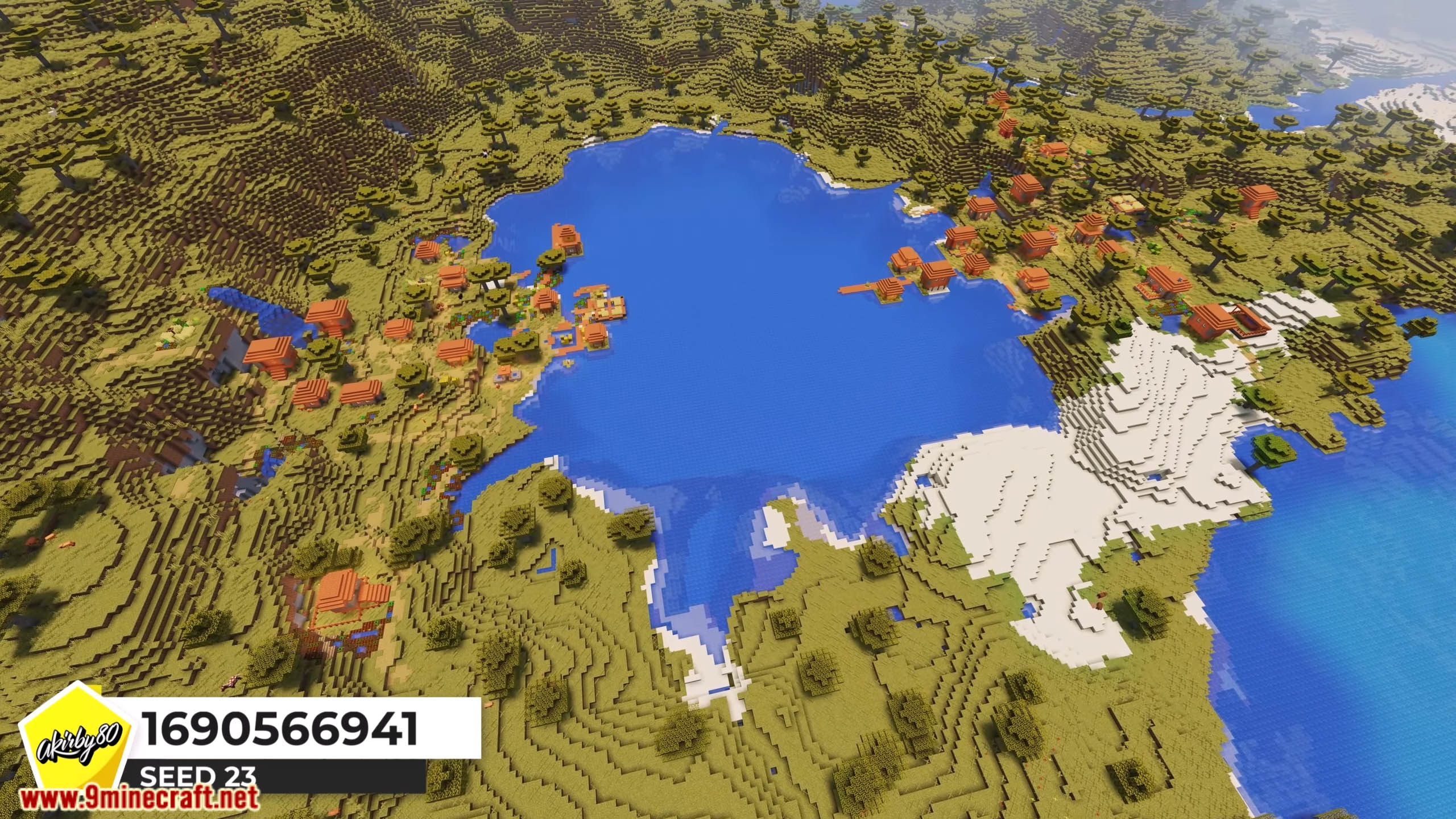 Top 25 best new village minecraft seeds screenshots 3