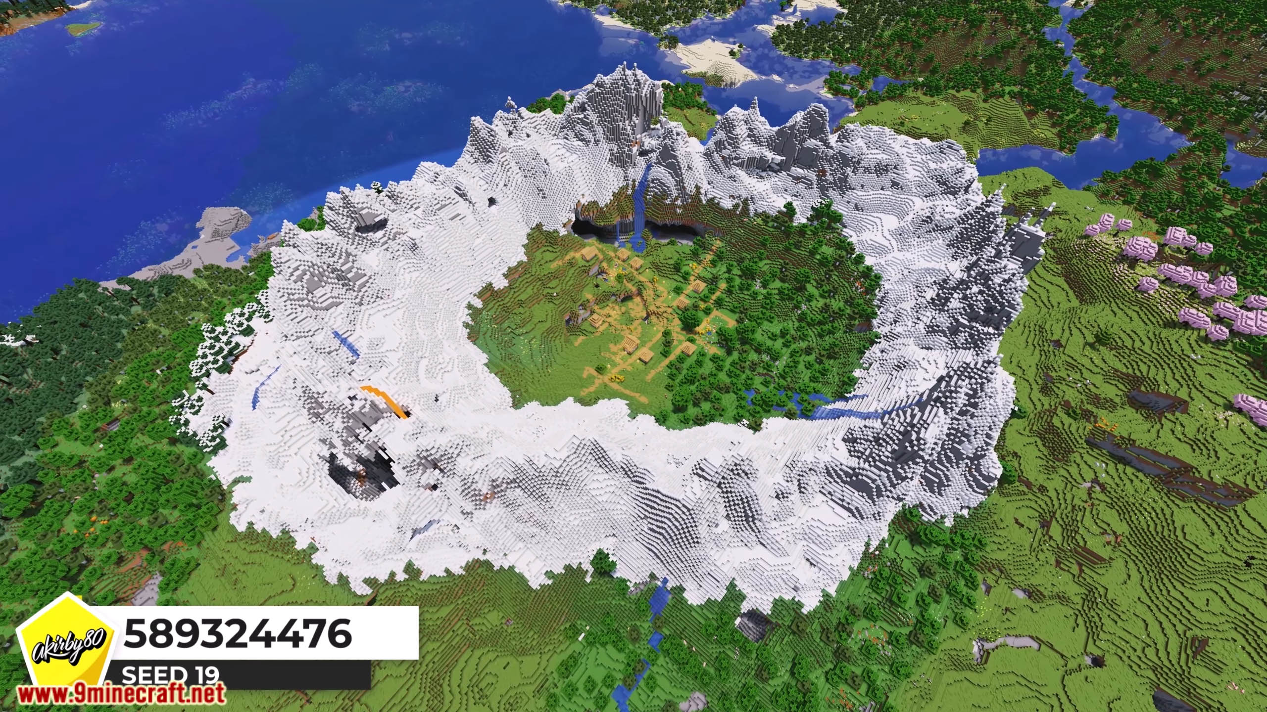 Top 25 best new village minecraft seeds screenshots 7