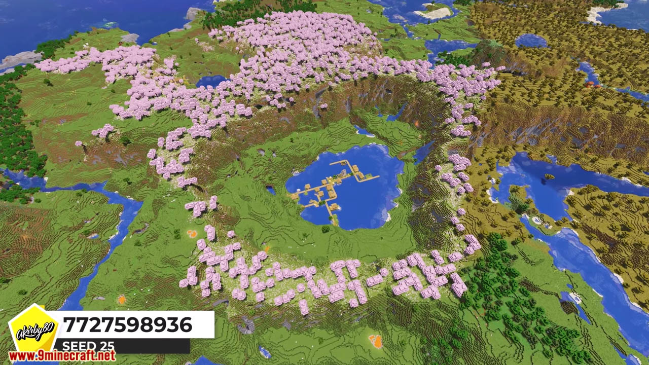 Top 25 best new village minecraft seeds screenshots