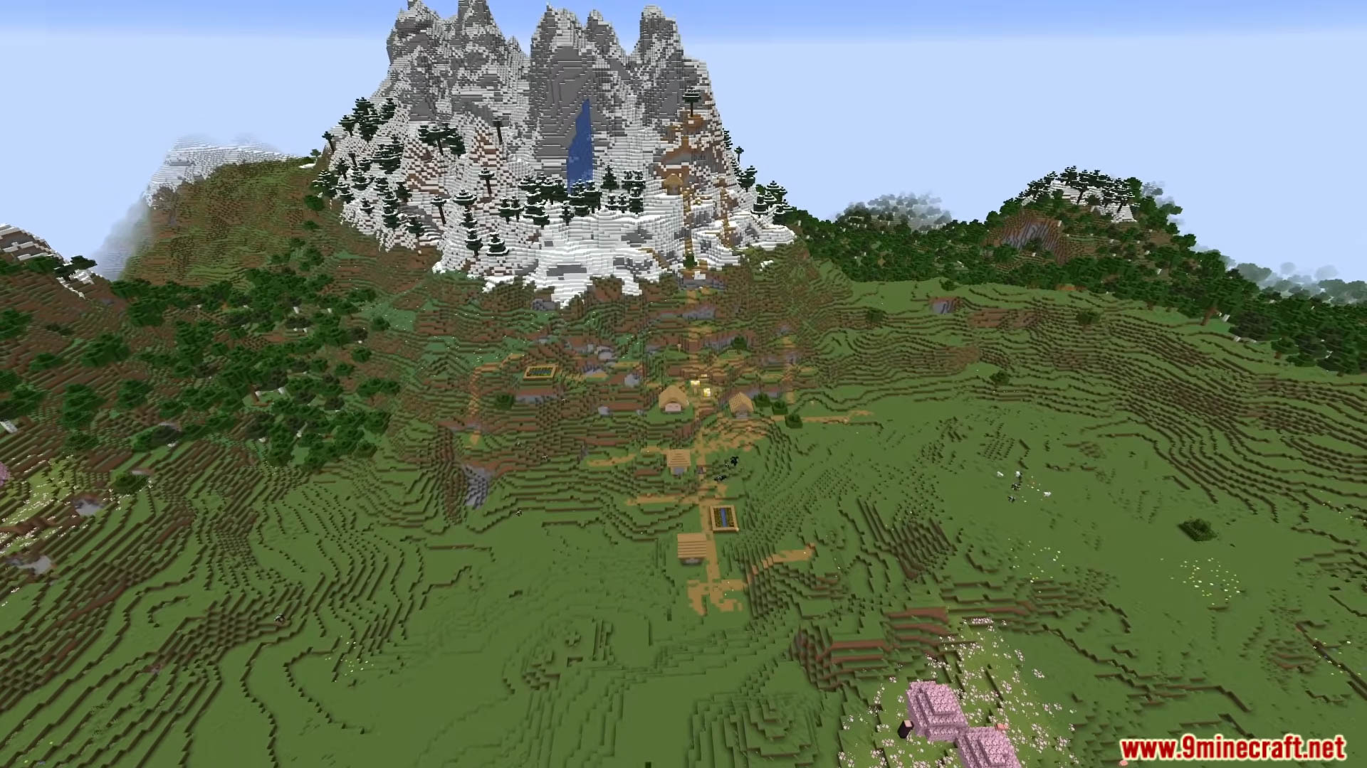 Top 5 Amazing Mountain Seeds For Minecraft (26.2, 1.21.1) – Java Edition 20 Top 5 amazing mountain seeds for minecraft screenchots 19