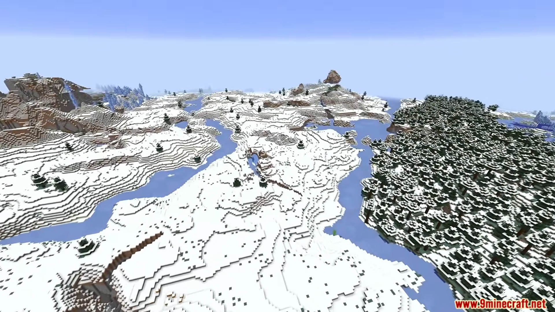 Top 5 Amazing Mountain Seeds For Minecraft (26.2, 1.21.1) – Java Edition 23 Top 5 amazing mountain seeds for minecraft screenchots 22