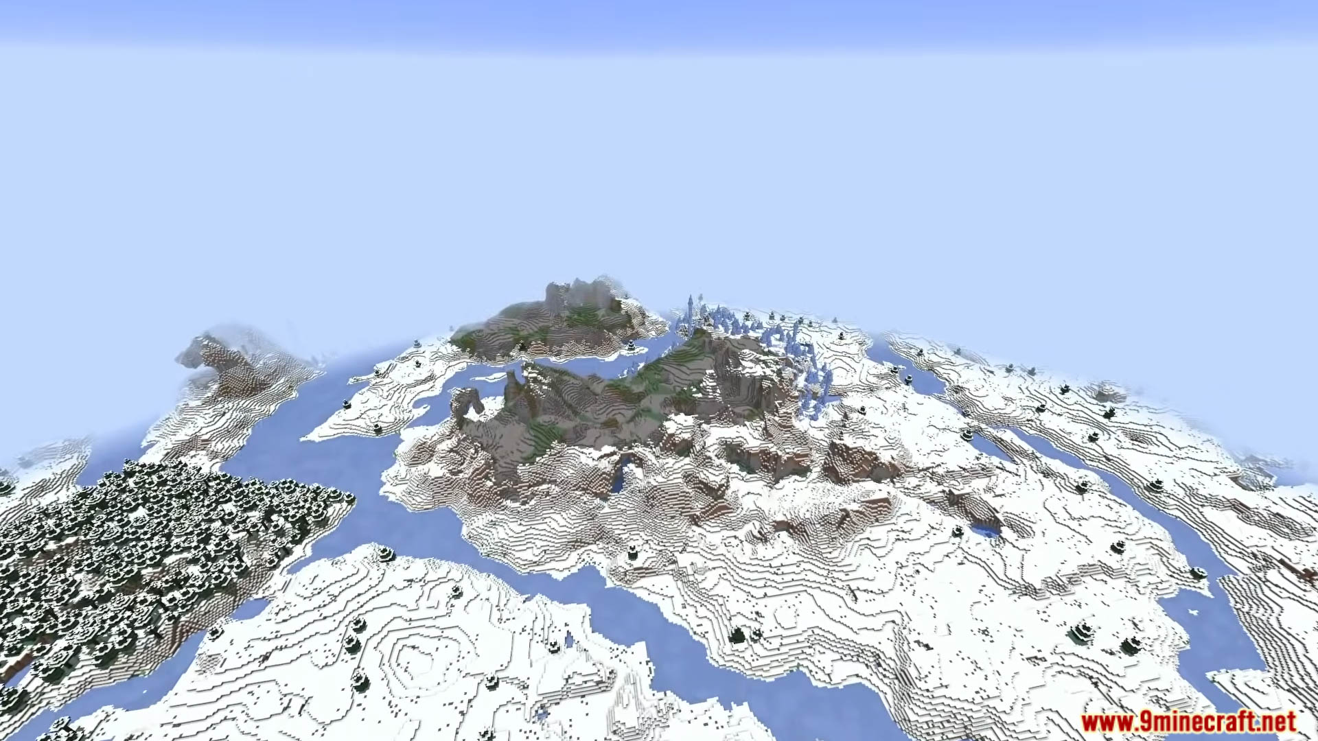 Top 5 Amazing Mountain Seeds For Minecraft (26.2, 1.21.1) – Java Edition 25 Top 5 amazing mountain seeds for minecraft screenchots 24