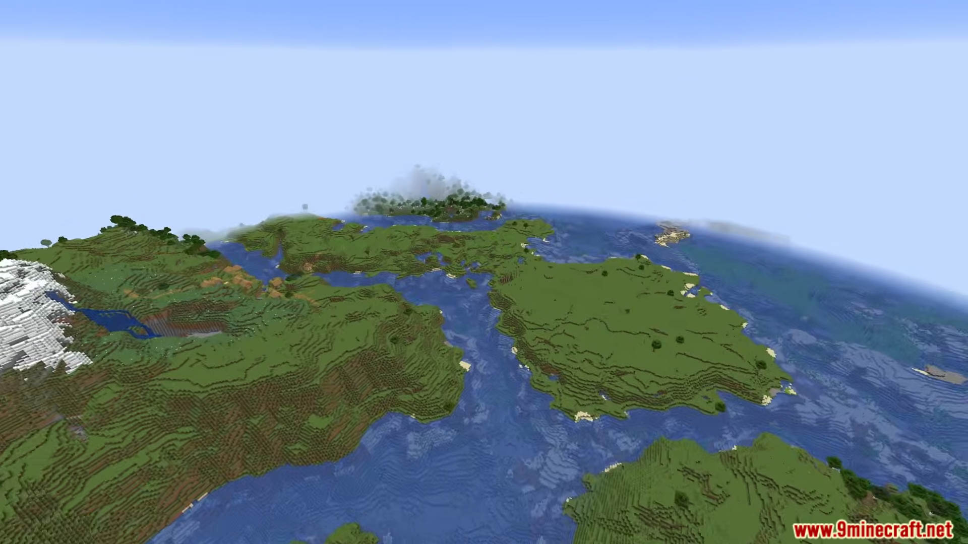 Top 5 Amazing Mountain Seeds For Minecraft (26.2, 1.21.1) – Java Edition 10 Top 5 amazing mountain seeds for minecraft screenchots 9