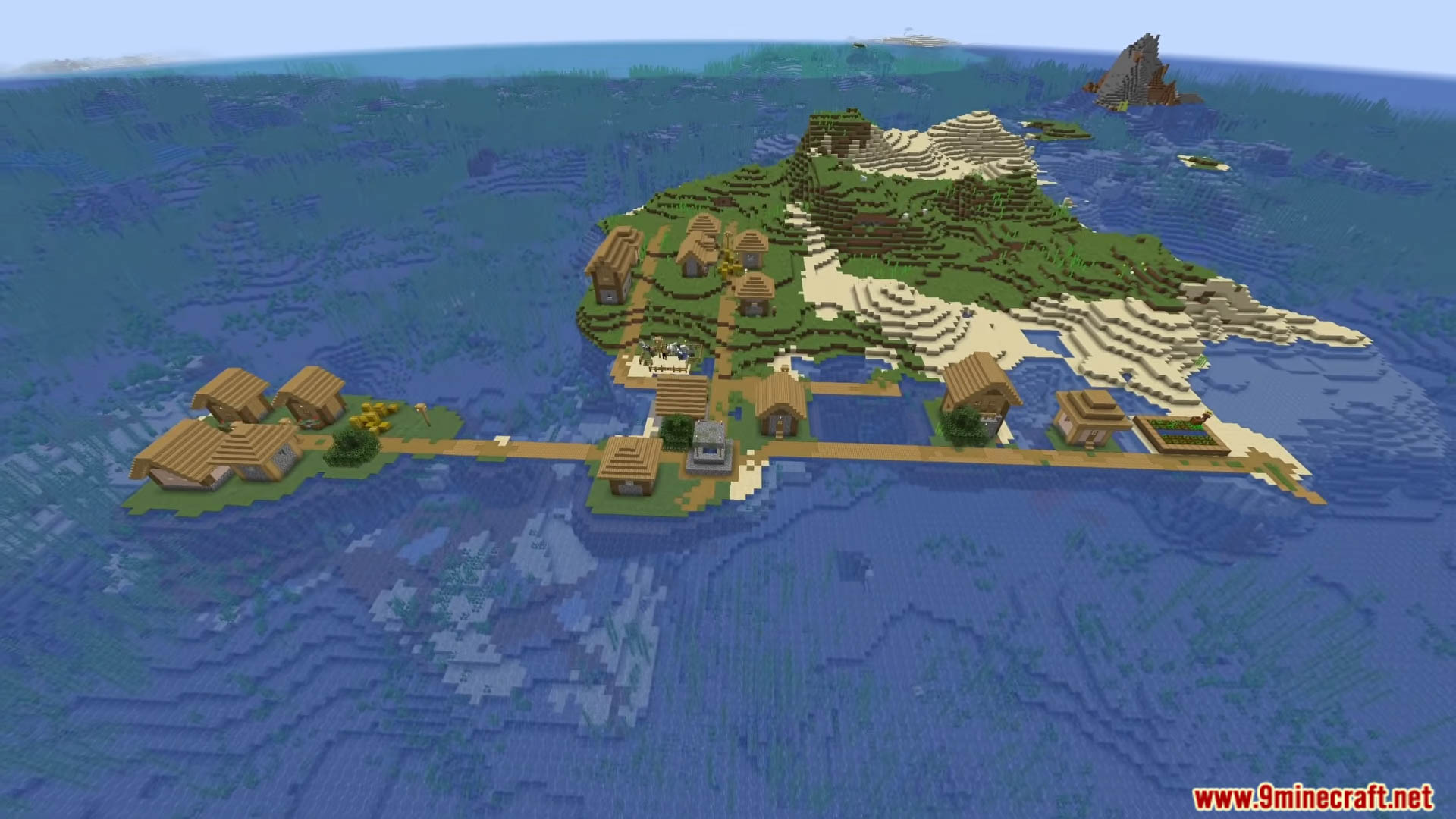 Top 5 Best Starter Island Seeds You Need To Try For Minecraft (26.2, 1.21.1) – Java Edition 12 Top 5 best starter island seeds you need to try for minecraft screenchots 11