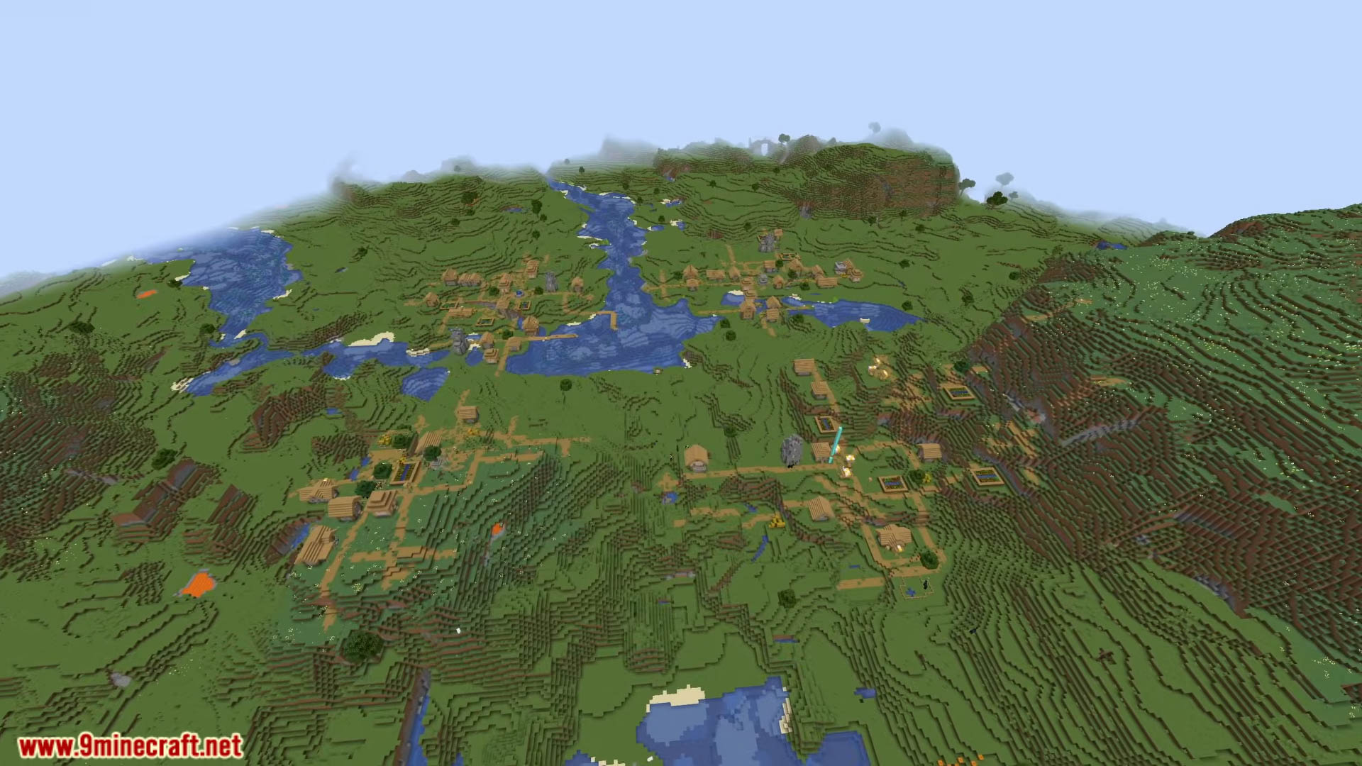 Top 5 Epic Village Starter Seeds For Minecraft (26.2, 1.21.1) – Java Edition 3 Top 5 epic village starter seeds for minecraft screenchots 2