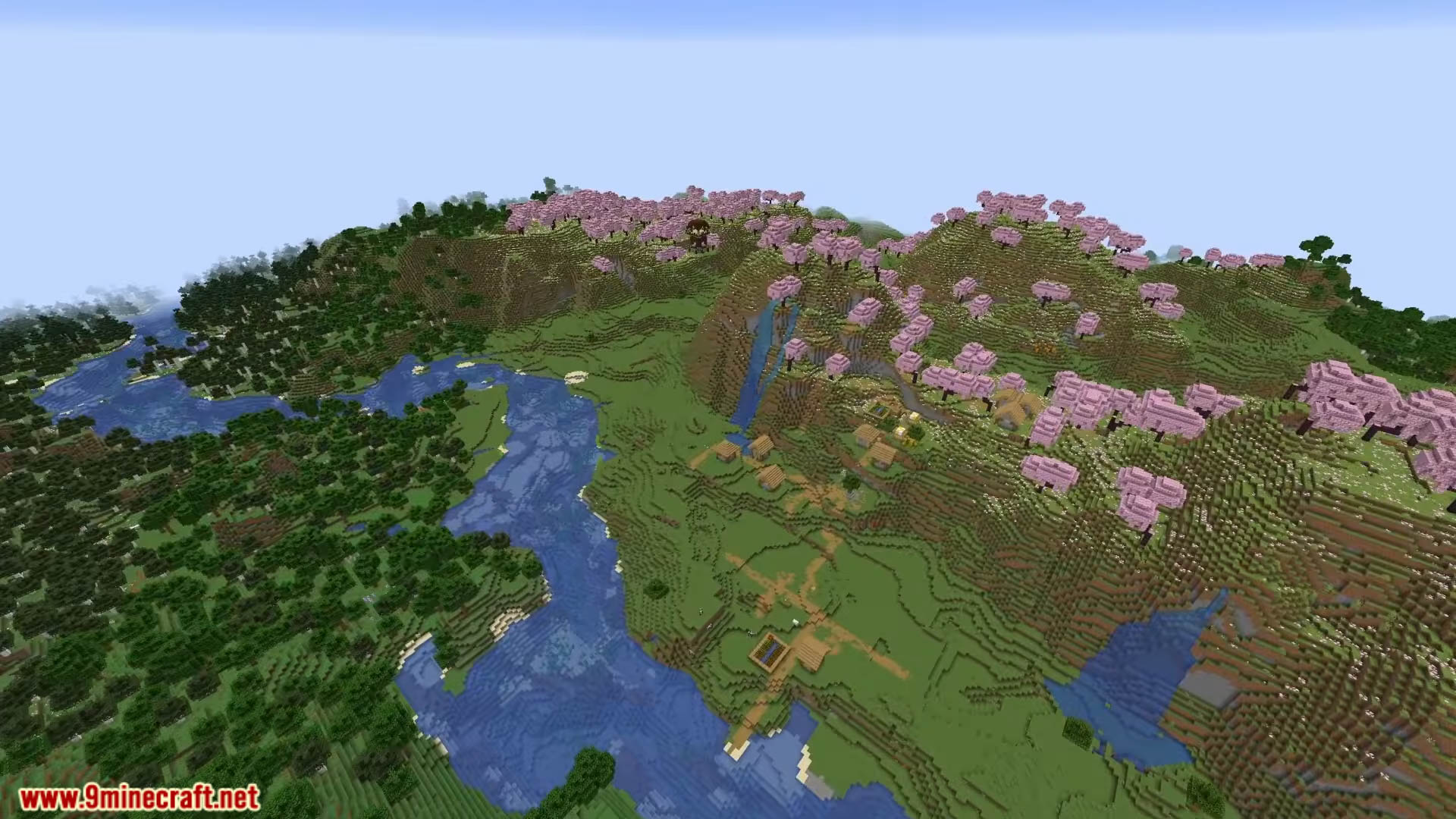 Top 5 Epic Village Starter Seeds For Minecraft (26.2, 1.21.1) – Java Edition 5 Top 5 epic village starter seeds for minecraft screenchots 4