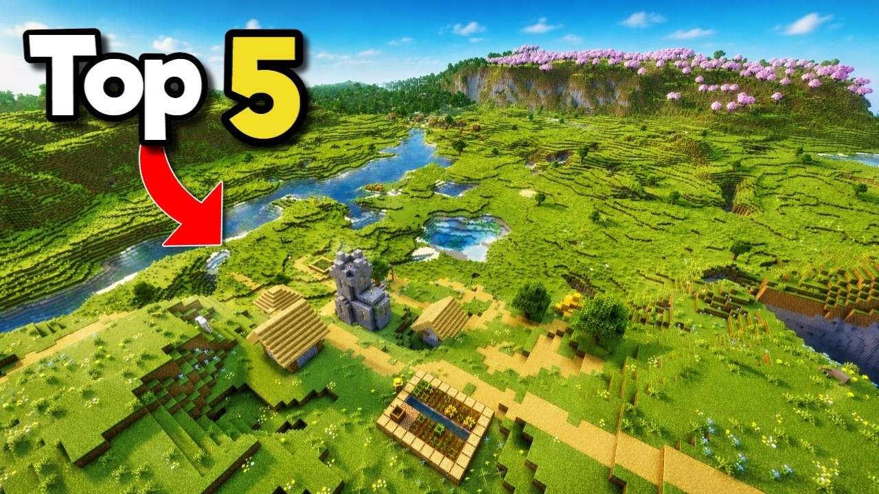 Top 5 New Village Starter Seeds For Minecraft (26.2, 1.21.11) – Java Edition