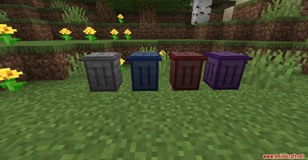 Trash cans mod screenshots 1