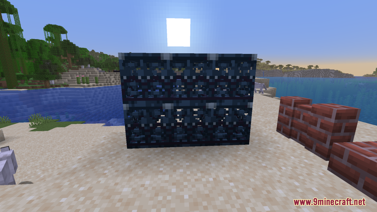 Undopia 3D Trial Spawners Resource Pack (1.21.11) – True 3D Depth For Vanilla 8 Undopia resource pack adds detailed 3d models to trial spawners on a beach