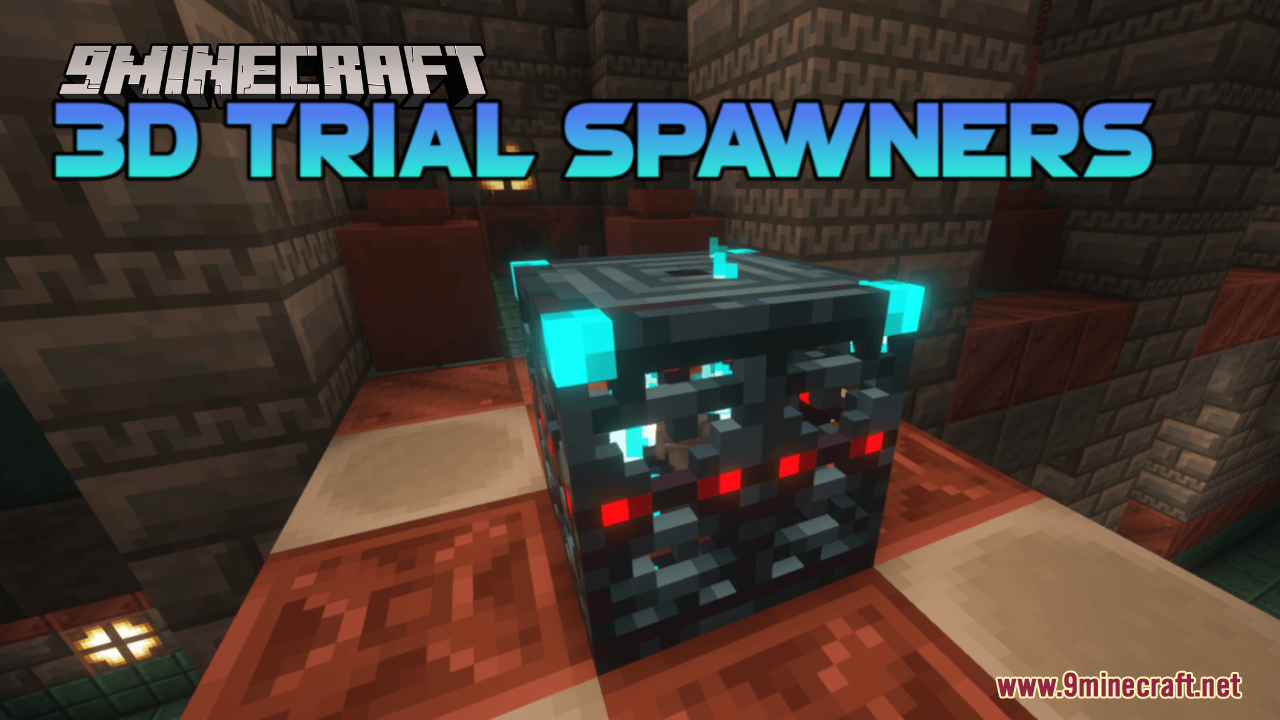 Undopia 3D Trial Spawners Resource Pack (1.21.11) – True 3D Depth for Vanilla