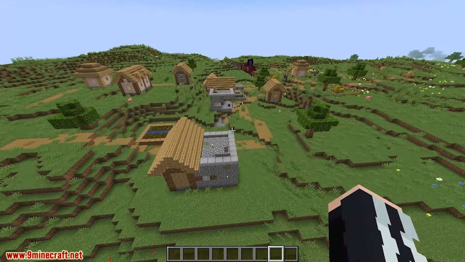 Best Four-Village Spawn God Seeds For Minecraft (26.2, 1.21.1) – Java Edition 16 Best god seed for minecraft with 4 villages at spawn screenshots 13