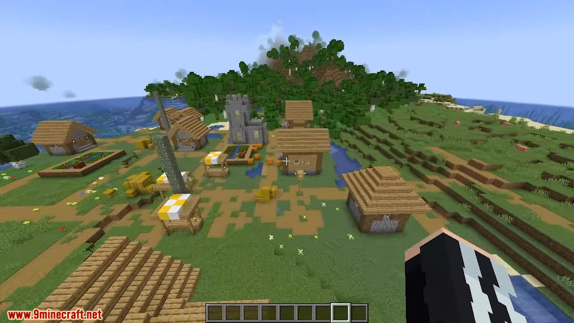 Best Four-Village Spawn God Seeds For Minecraft (26.2, 1.21.1) – Java Edition 10 Best god seed for minecraft with 4 villages at spawn screenshots 7