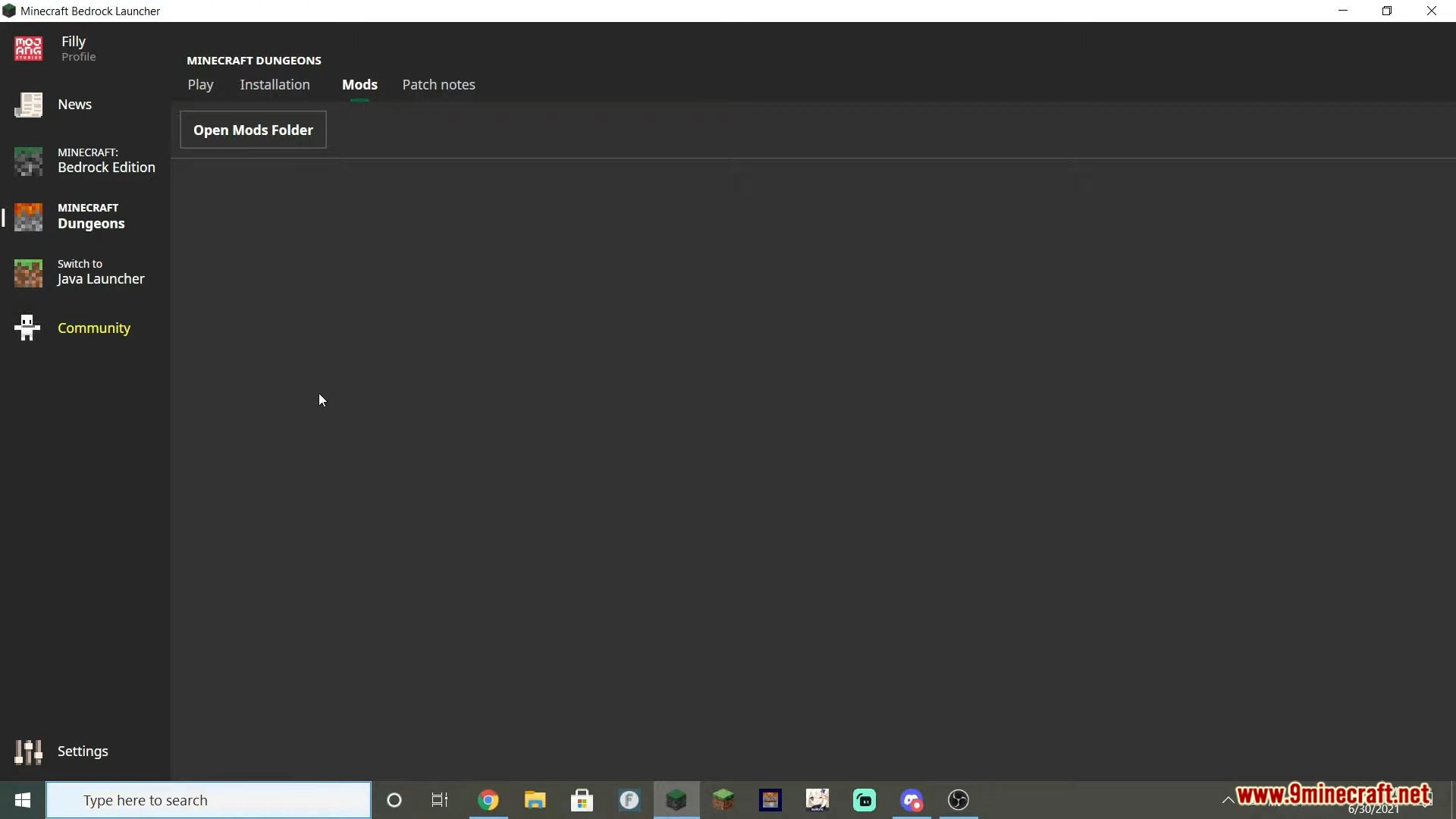 10 bedrock launcher